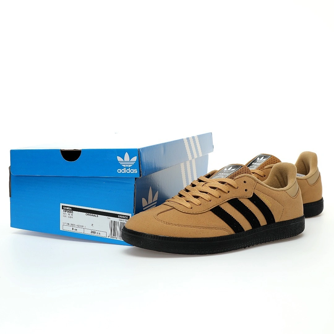 Flying pig-- 14i41s HP9085 Originals Samba ADV"Cardboard Black" item: E-X000L2521B