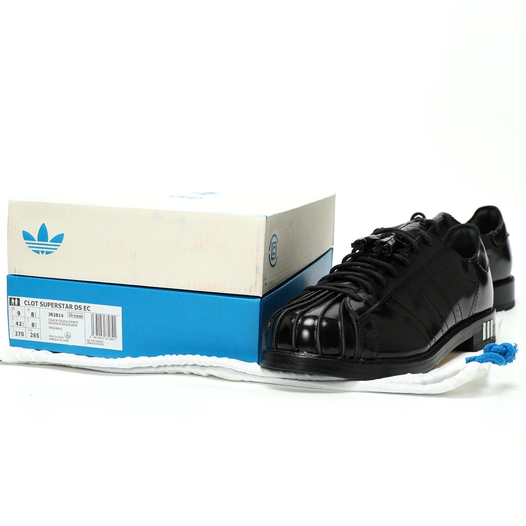 Flying pig-- 14i41s JR2814 CLOT x Dress Superstar"Black" item: E-X000L2231B