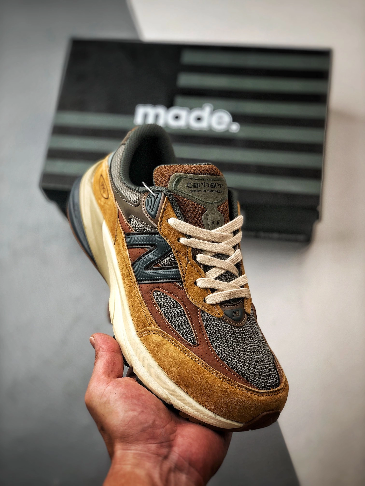 Flying pig--Other brands M990CH6 Carhartt WIP x NB 990 V6 item: E-X000L2813B