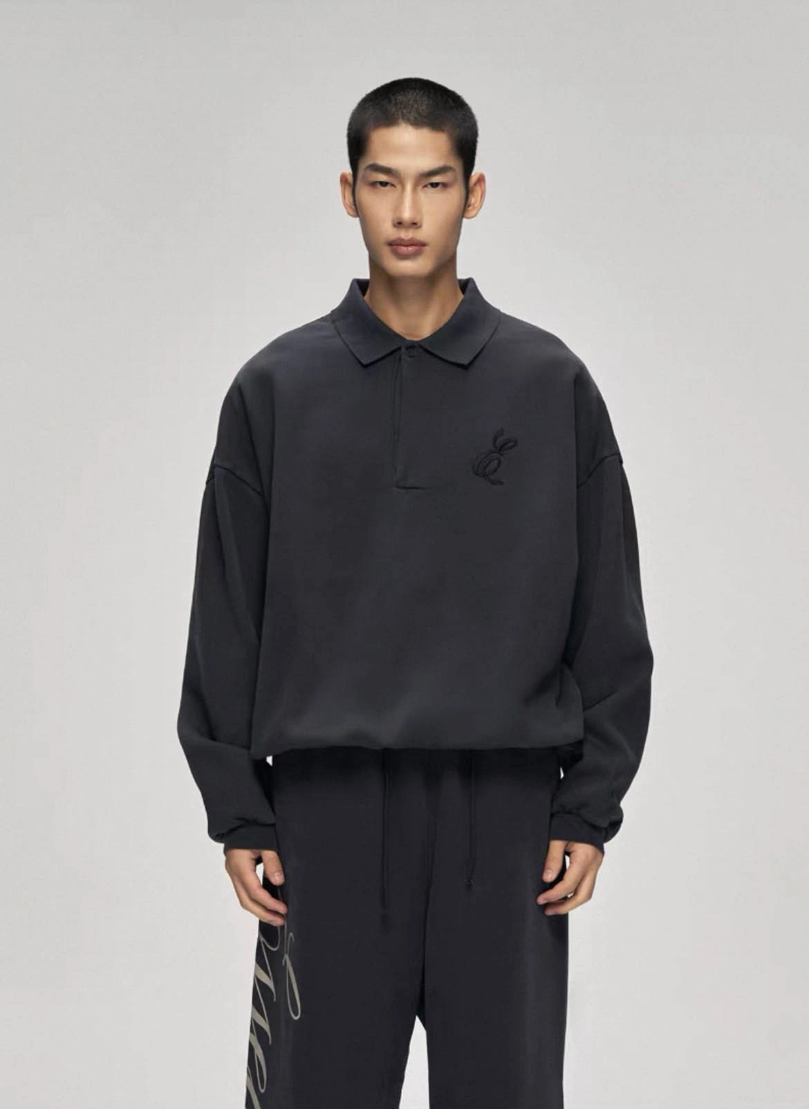 Gemin -- FO6 5ss59 embroidery polo oversized 2Colour item:F-F000A1909-2F