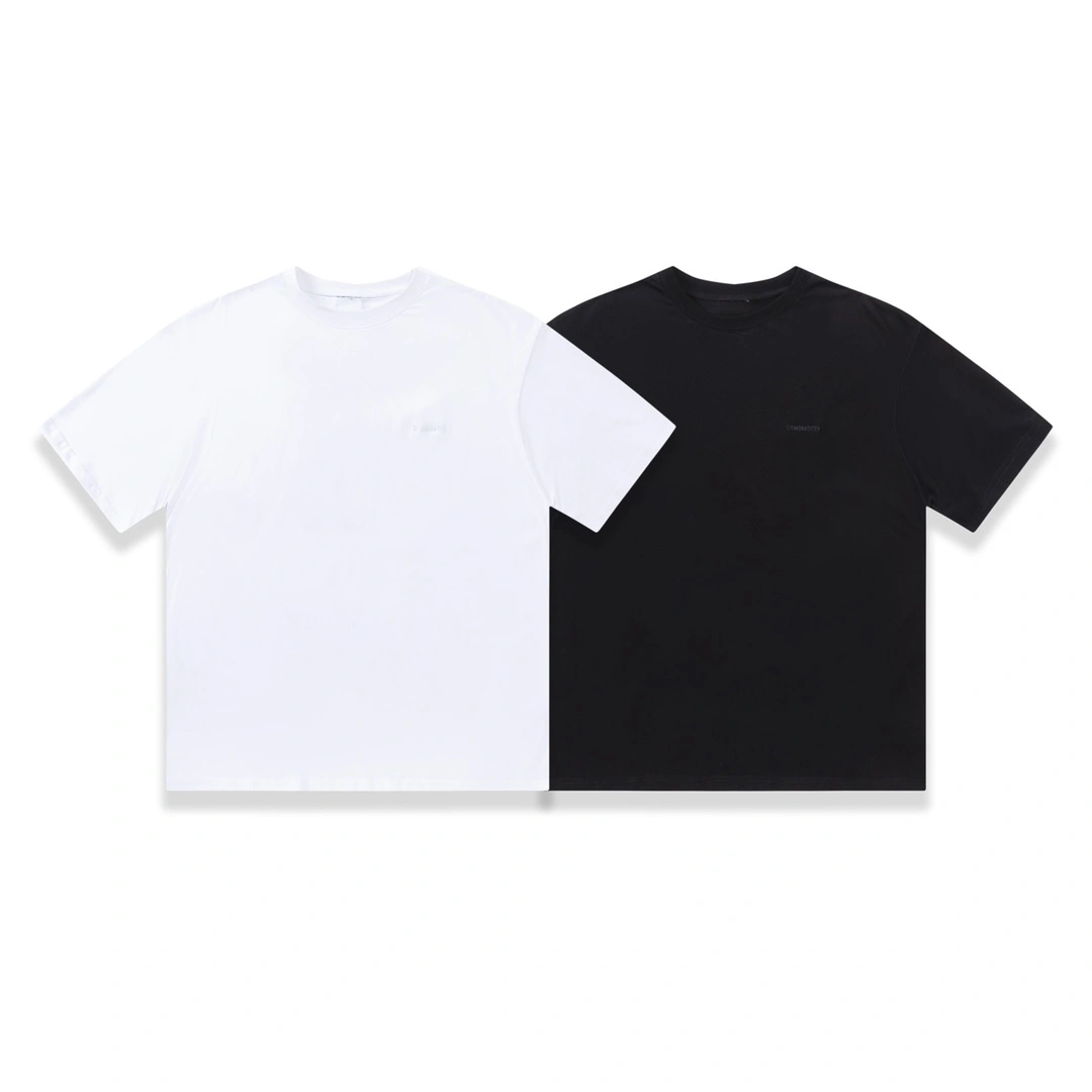 Gemini----- 23ss embroider logo Oversized 2colour item:C-F021C1212-2