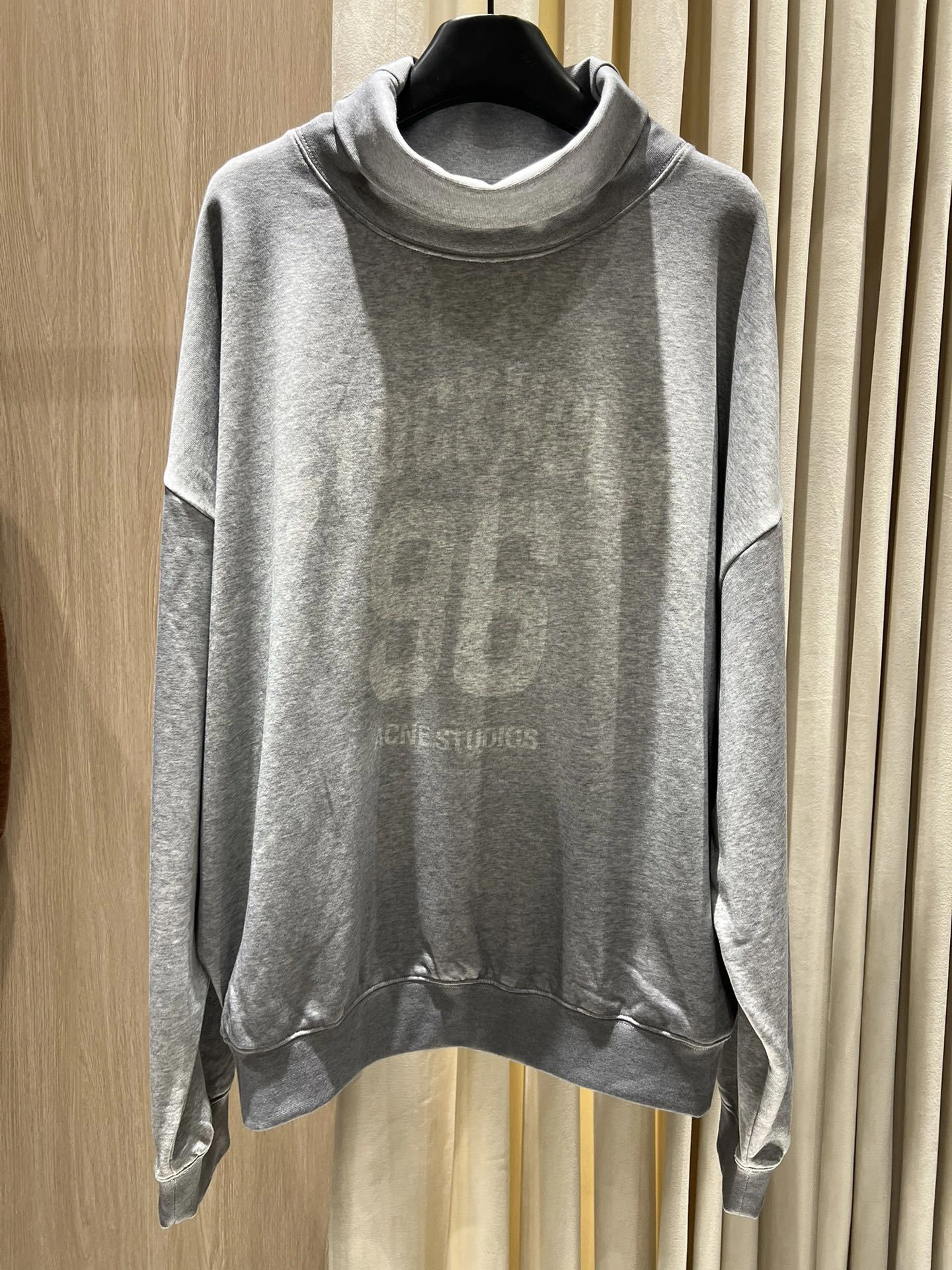 Gemini -- 1395 Turtleneck Sweatshirt fleece oversized item:E-F140L1912H