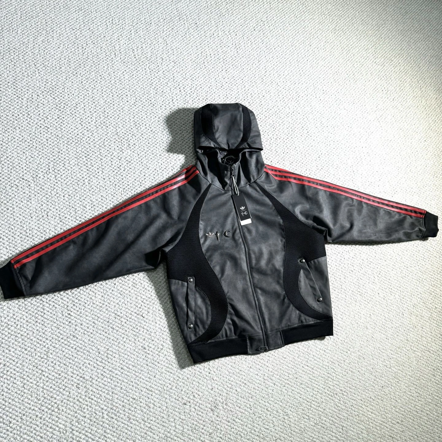 Gemini -- 14i41s adidas Originals x THUG CLUB GALI TG LTHR JKT item:E-F110L1838F
