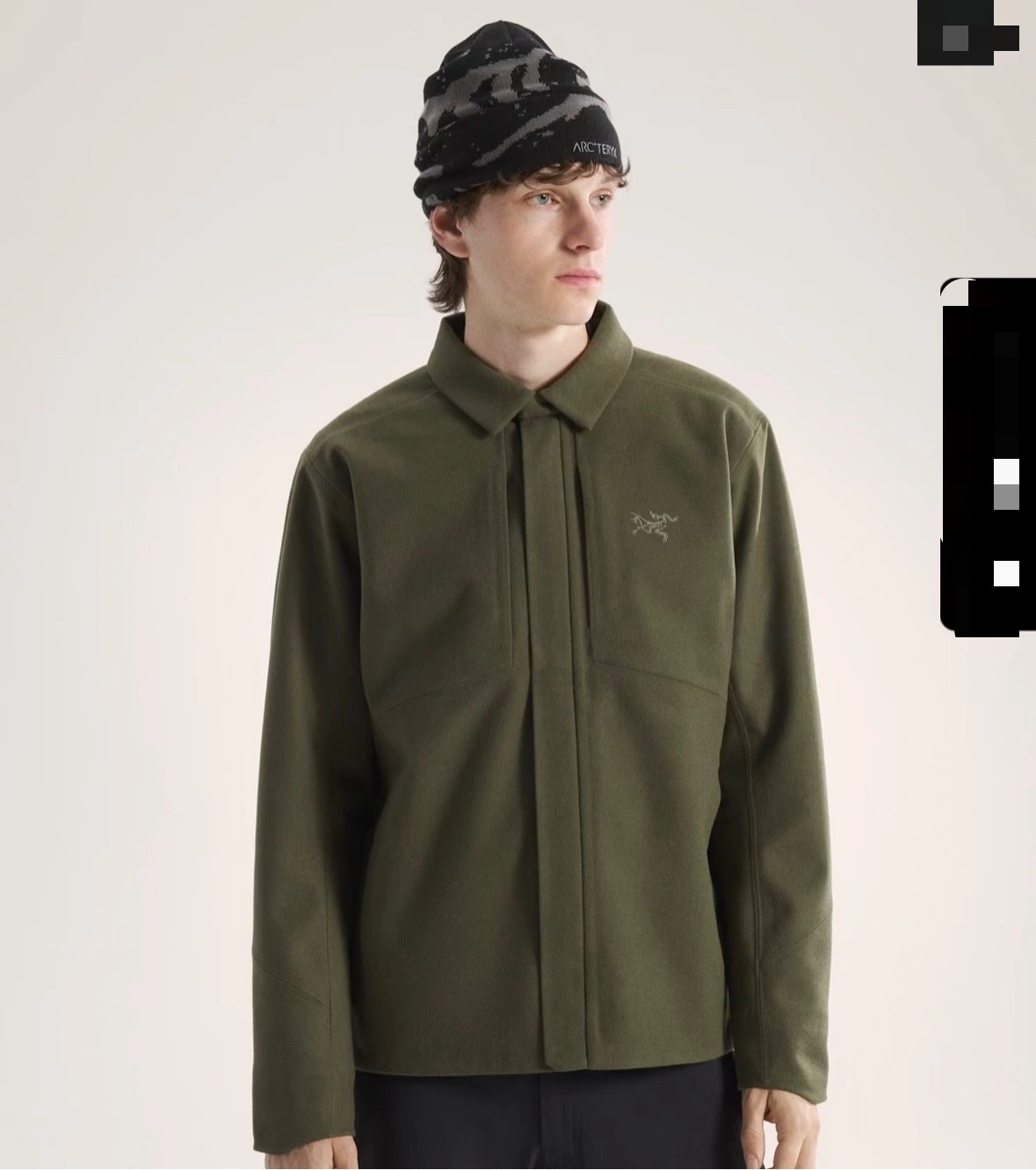 Gemini -- 1r3t5ryx Sawyer wool Tech Wool DWR 2colour item:E-F110L1133-2F