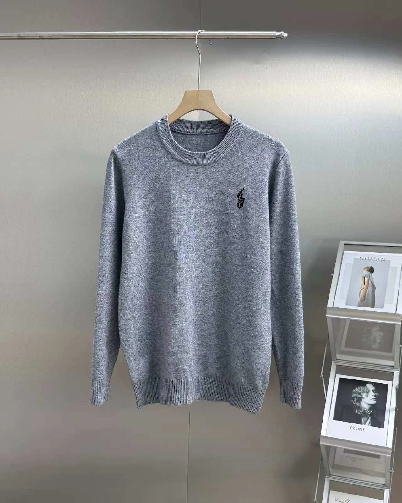 Gemini -- R18ph wool Cotton embroidery oversized 5Colour item:F-F110A1907-5F