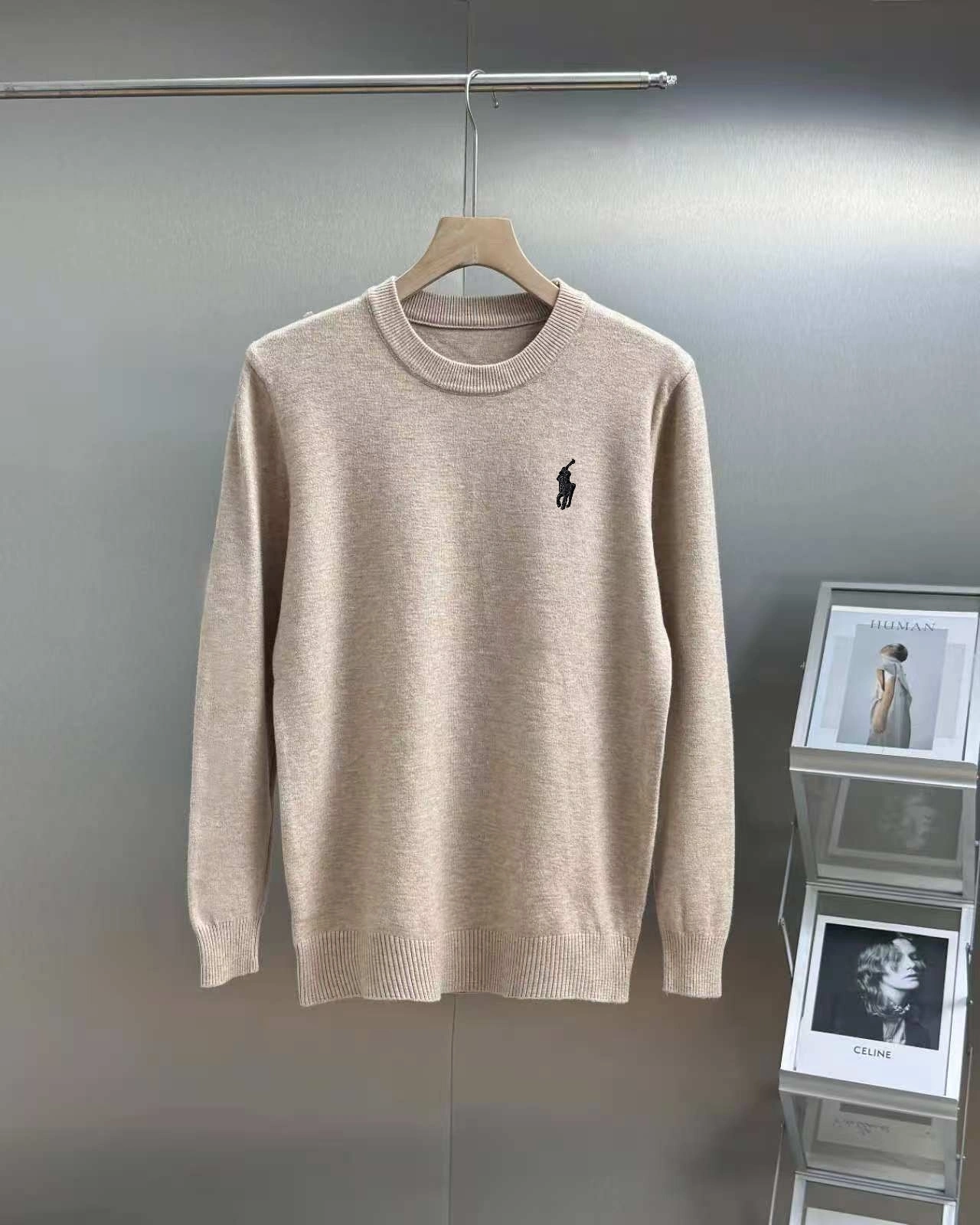 Gemini -- R18ph wool Cotton embroidery oversized 5Colour item:F-F110A1907-5F