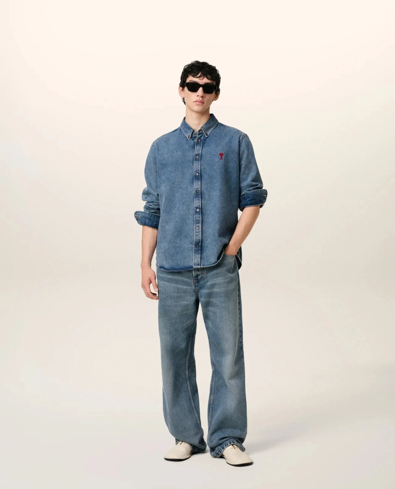 Gemini-- 17I embroidery Cotton oversize item:E-F361J0803H