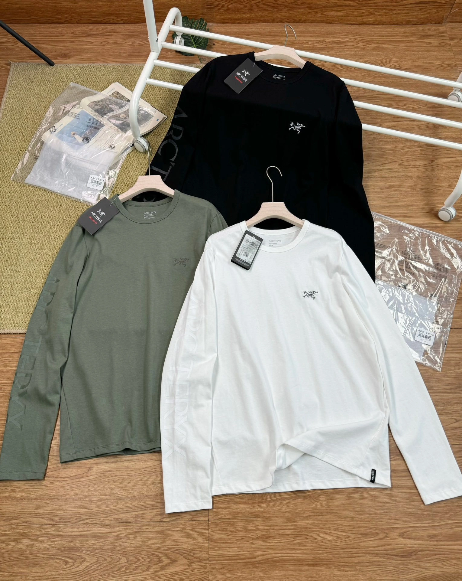 Gemini-- 1r3t5ryx cotton oversized 3colour item:D-F110J5517-3