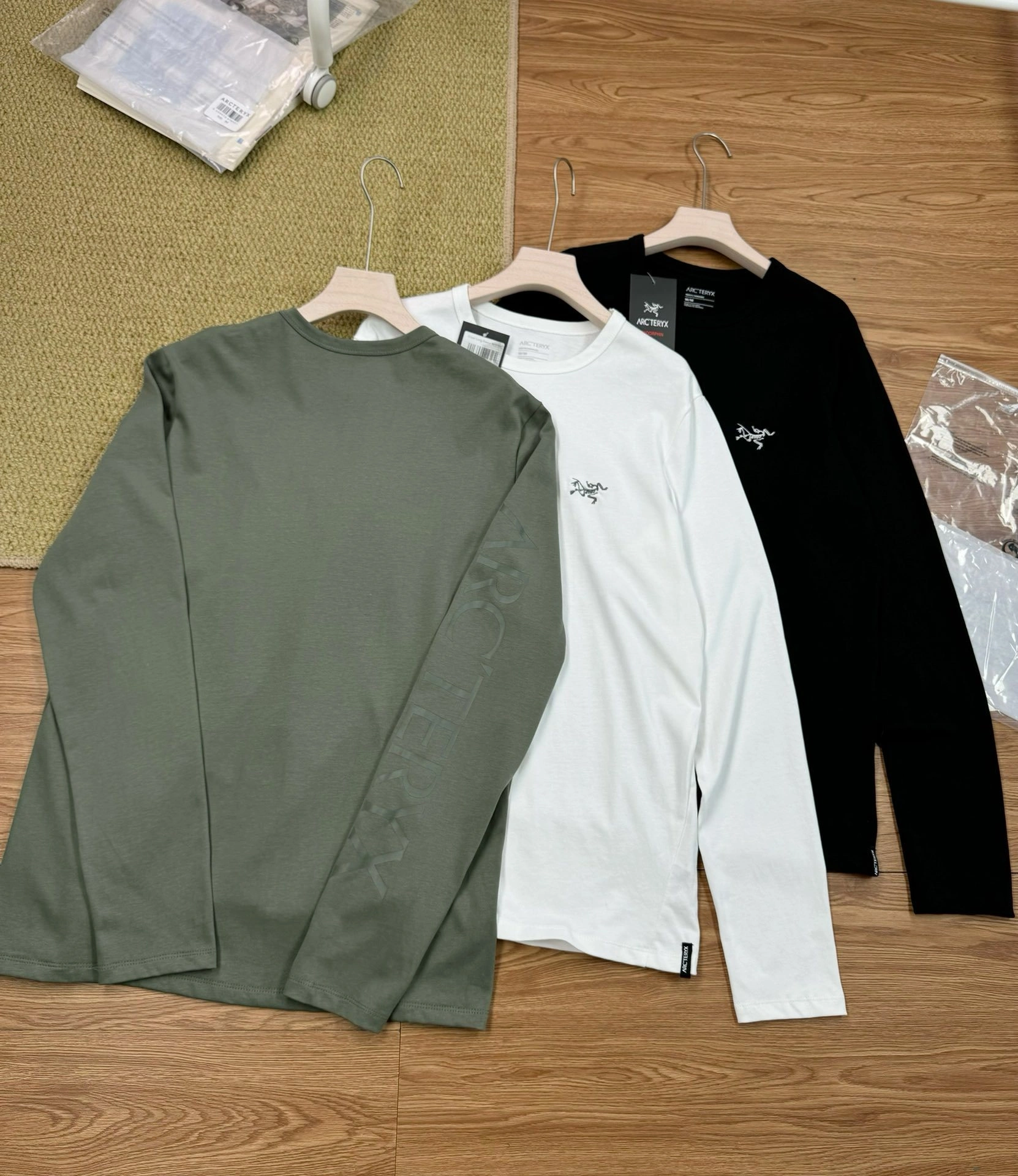 Gemini-- 1r3t5ryx cotton oversized 3colour item:D-F110J5517-3