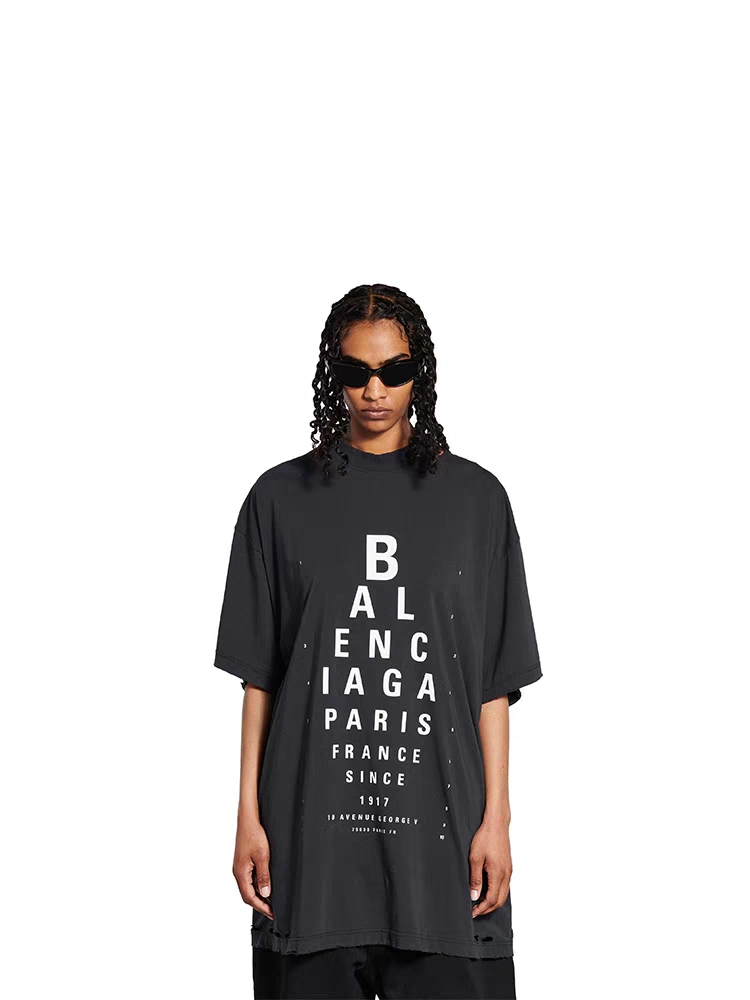 Gemini-- 218593i16 T shirt big cutting oversized 2colour item:E-FL29H3003-2
