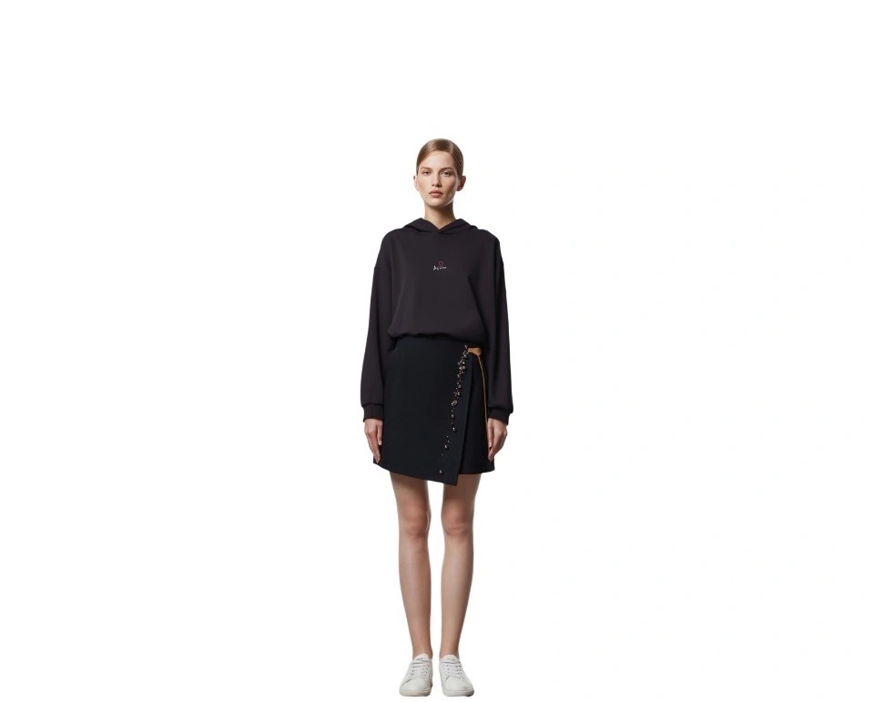 Gemini-- 218593i16 embroidery oversized 2colour item:D-F125K1225-2