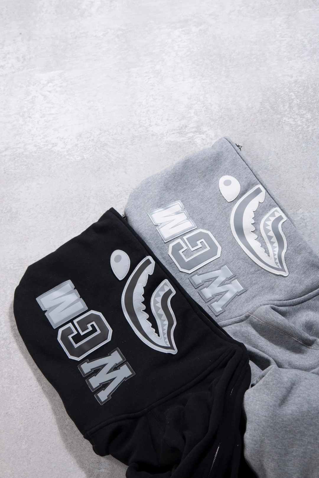 Gemini-- 21p5 YKK Cotton embroidery oversized 2colour item:E-F125L1106-2F