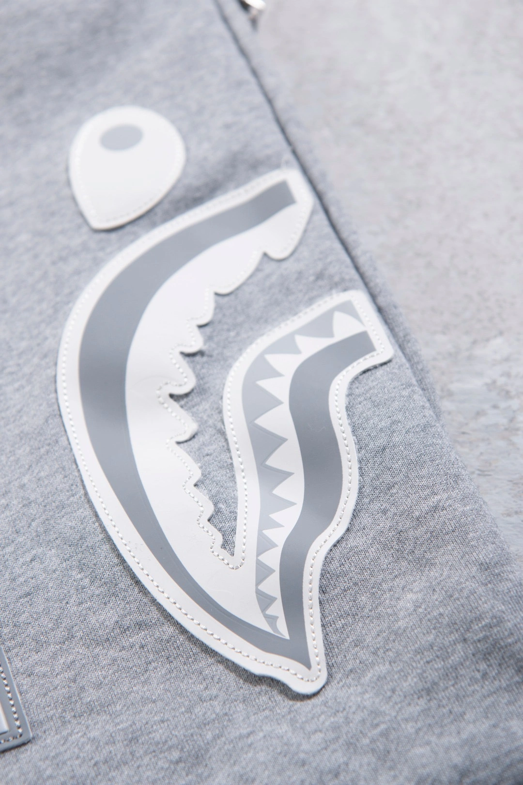 Gemini-- 21p5 YKK Cotton embroidery oversized 2colour item:E-F125L1106-2F