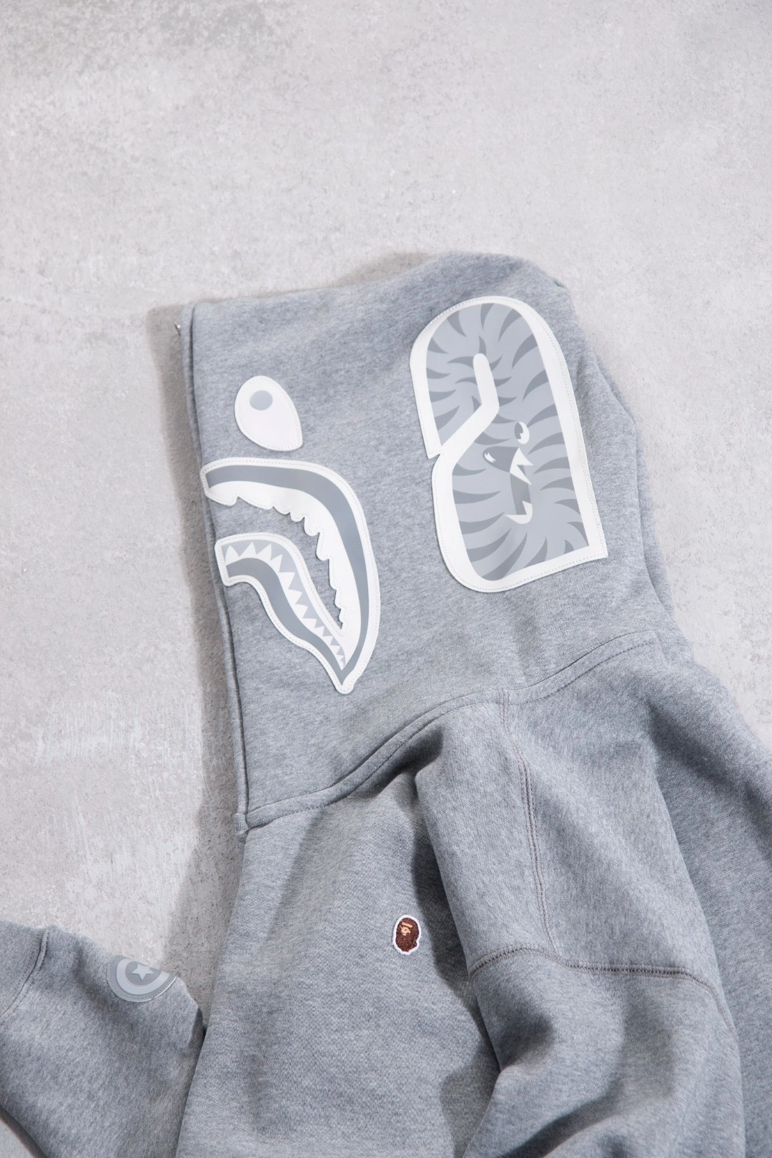 Gemini-- 21p5 YKK Cotton embroidery oversized 2colour item:E-F125L1106-2F