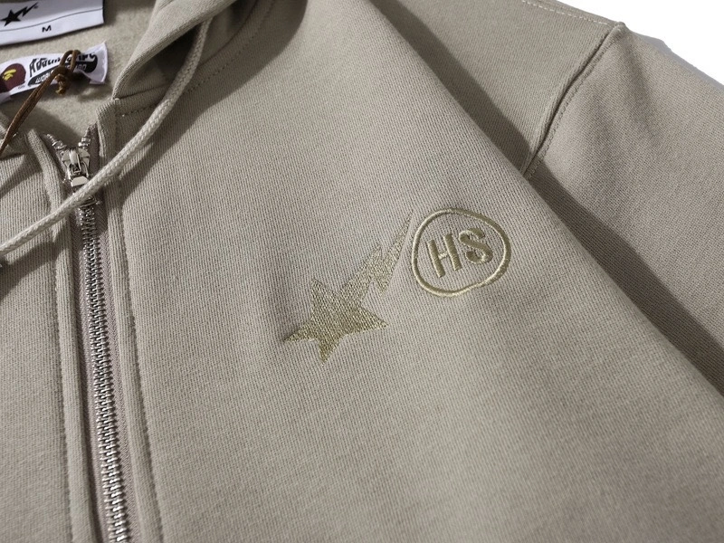 Gemini-- 21p5 embroidery oversized 2colour item:D-FL00G3025-2