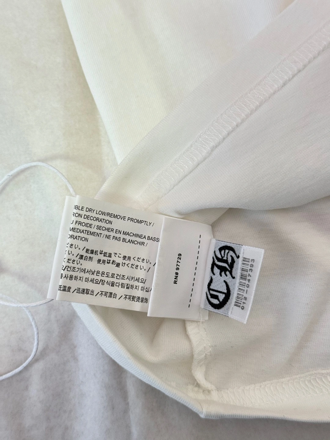 Gemini-- 3hro75 Cotton fleece 2colour item:E-F509L1808-2H
