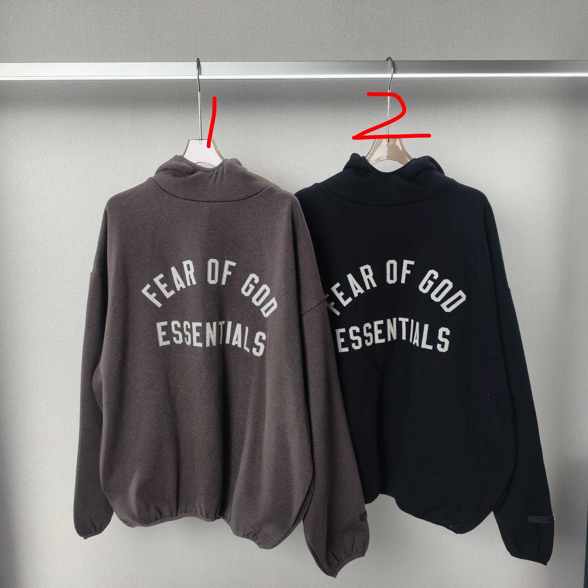 Gemini-- FO6 5ss59 fleece oversized 2colour item:E-F110L1113-2F