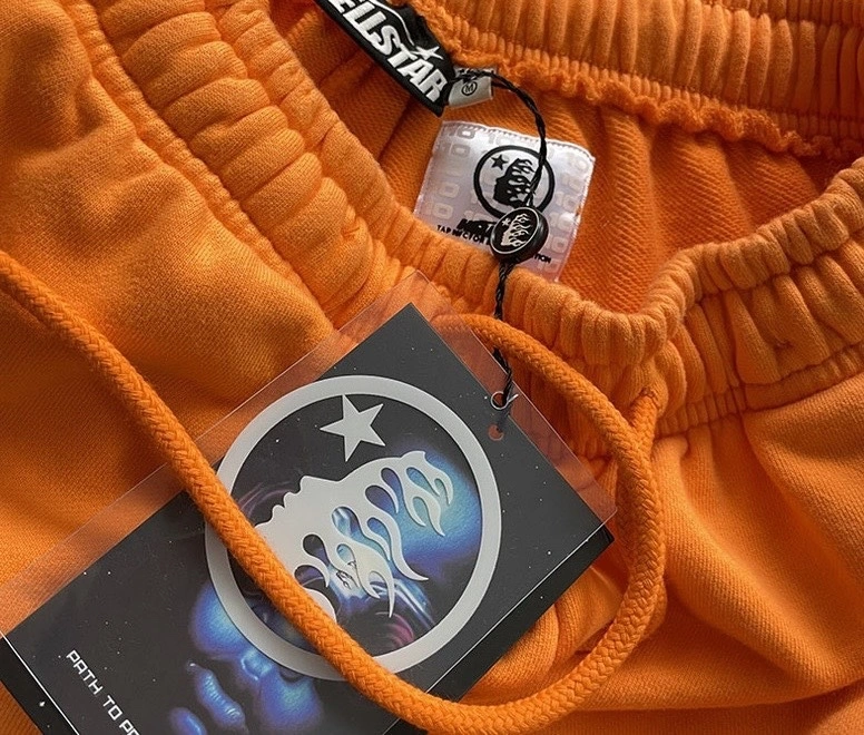 &Gemini-- H588st1r Fire Orange Hoodie pants item:E-F377B1867