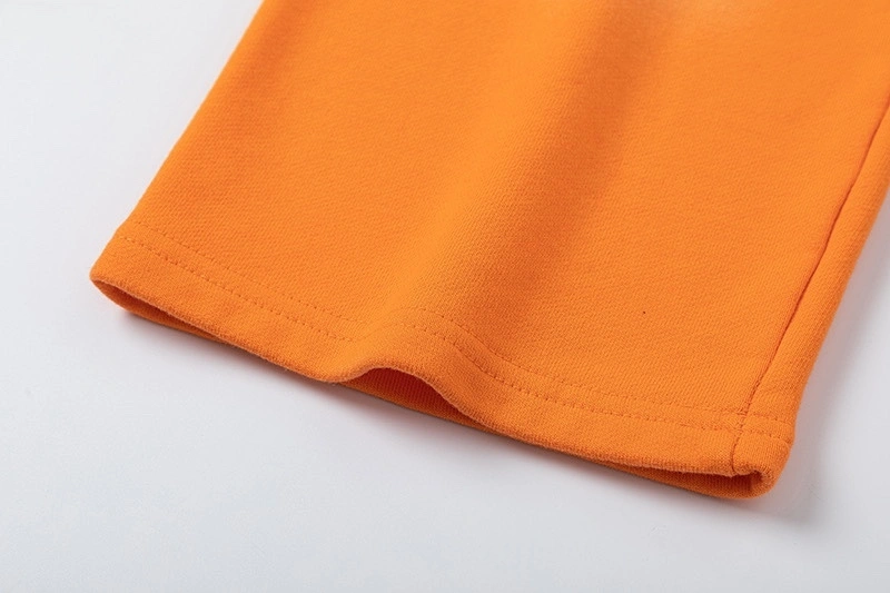 &Gemini-- H588st1r Studios Fire Orange Hoodie pants 2colour item:E-F377B1868-2