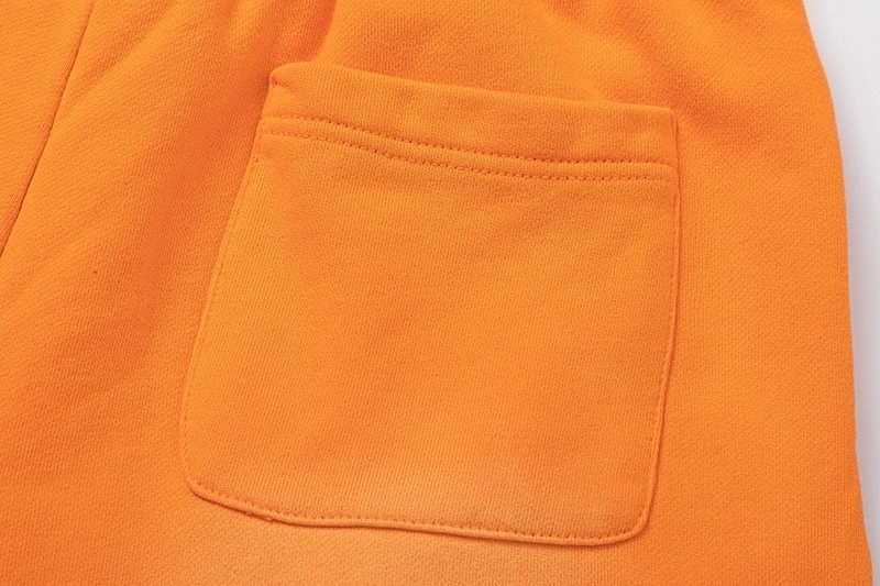 &Gemini-- H588st1r Studios Fire Orange Hoodie pants 2colour item:E-F377B1868-2