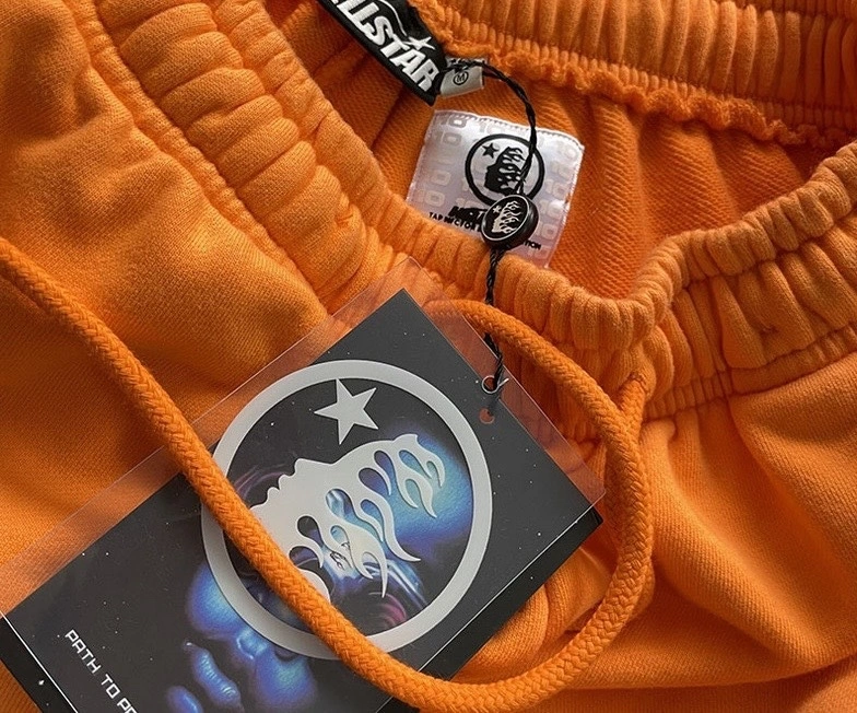 &Gemini-- H588st1r Studios Fire Orange Hoodie pants 2colour item:E-F377B1868-2