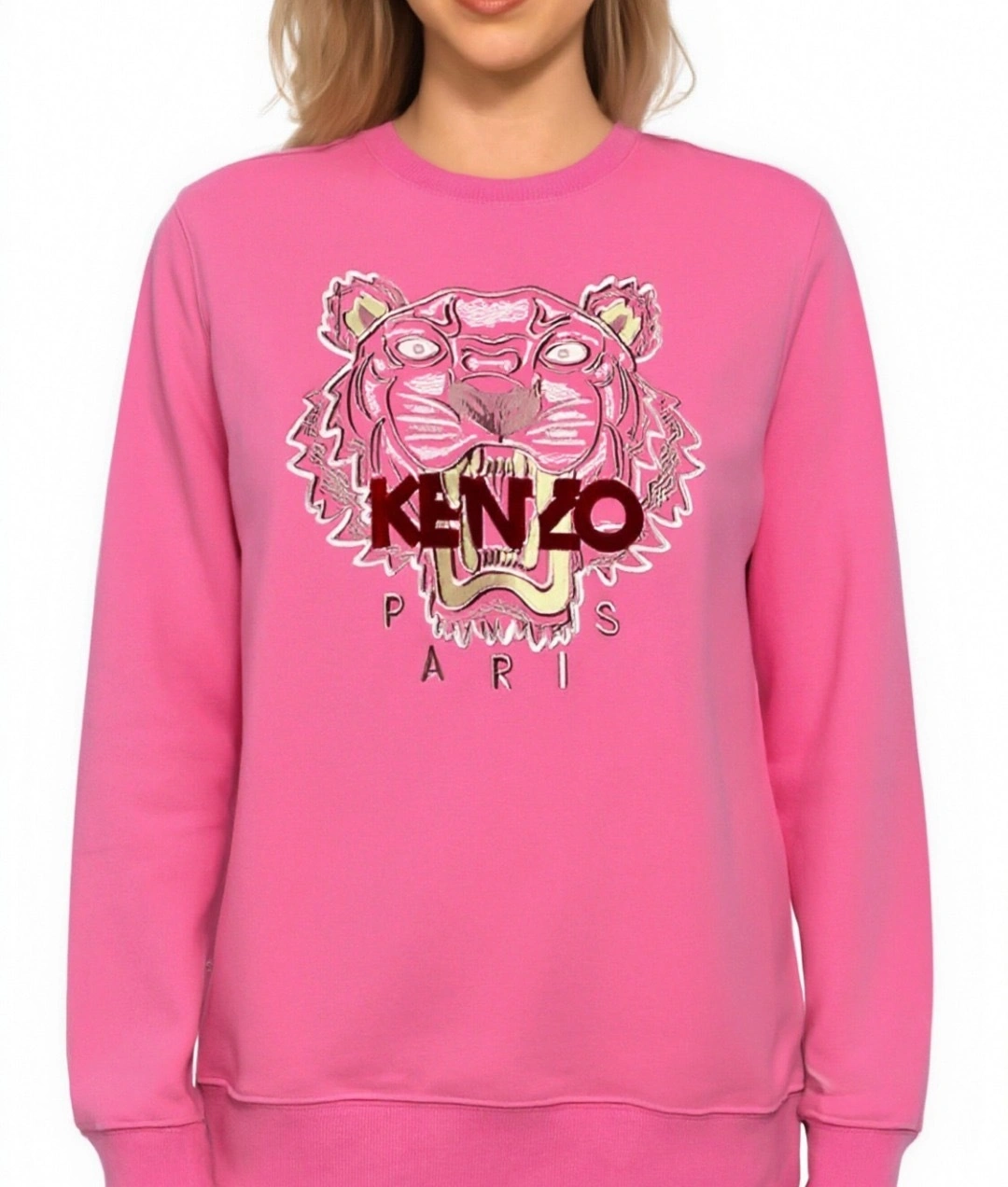Gemini-- K59zo 420g KENZO PARIS Cotton embroidery fleece item:E-F110K2118F