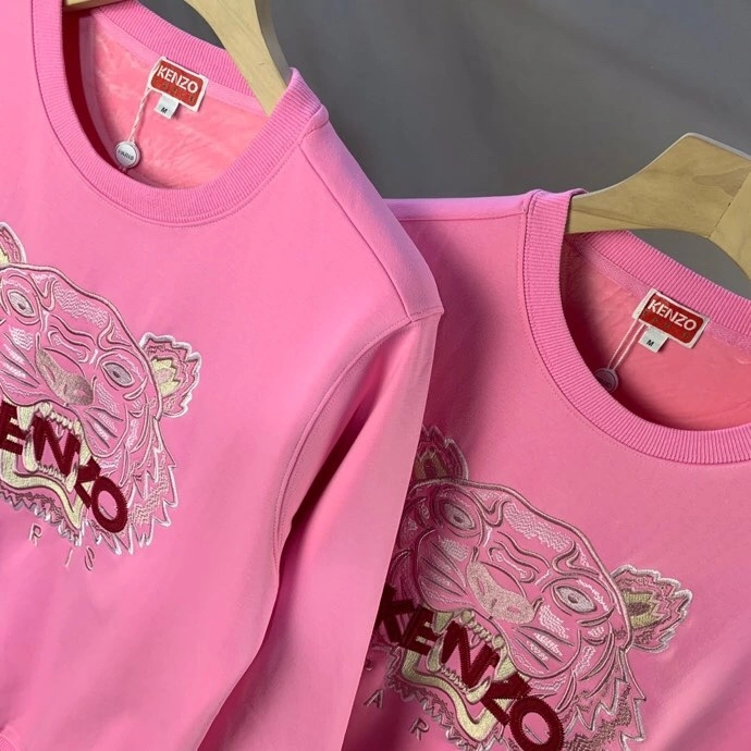 Gemini-- K59zo 420g KENZO PARIS Cotton embroidery fleece item:E-F110K2118F