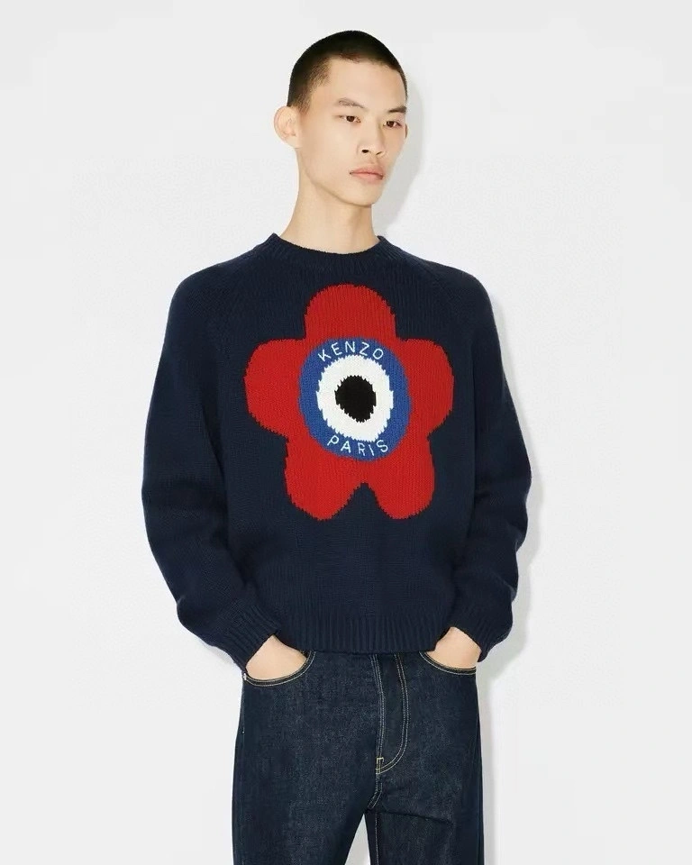 Gemini-- K59zo KENZ Target wool oversized item:D-F431J1210