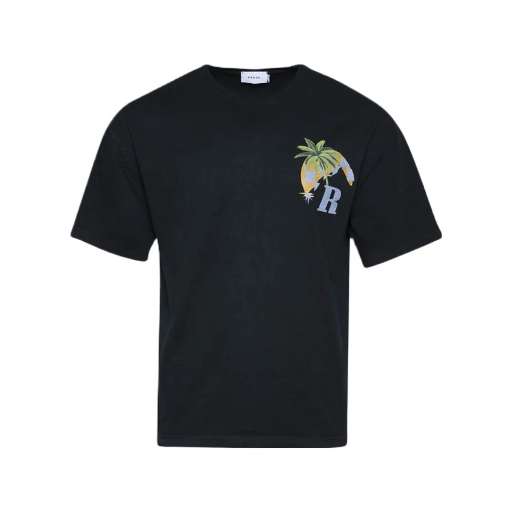 Gemini-- Moonlight Tropics T-shirt 2Colour item:C-F341C1410-2