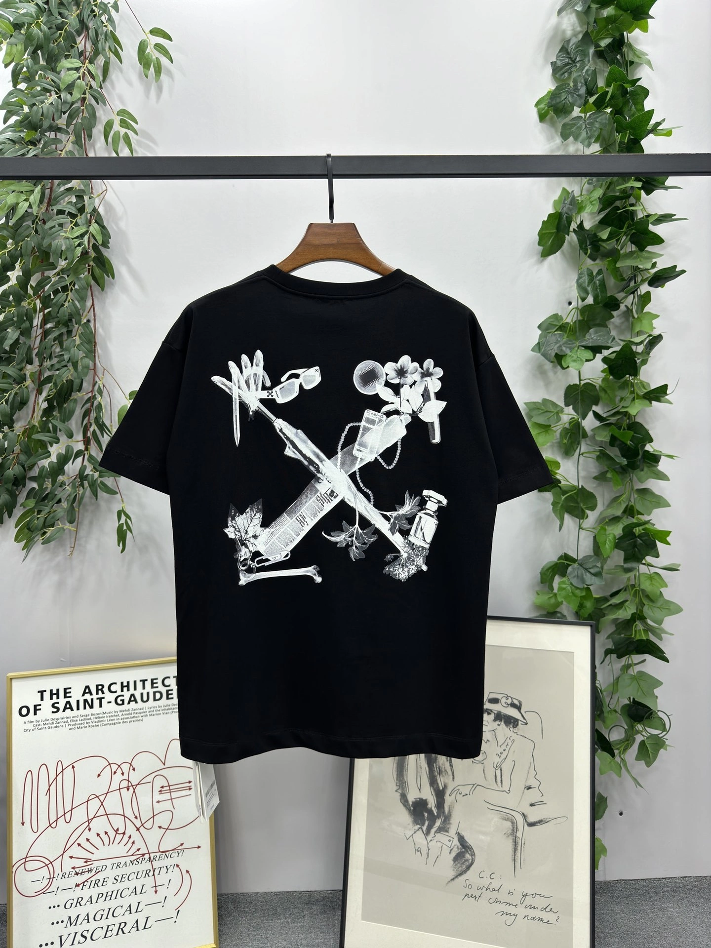 Gemini-- Off Whit5 cotton oversized 2Colour item: D-F524F0105-2