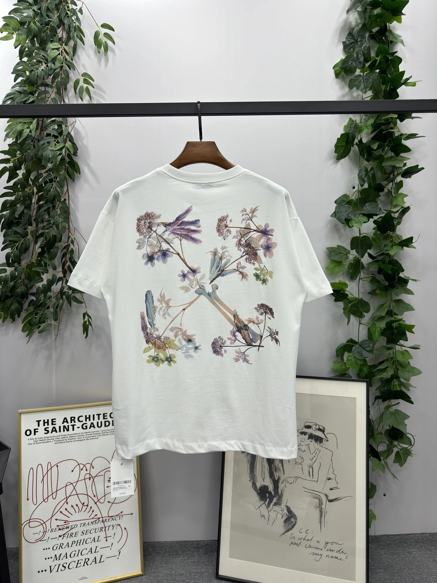 Gemini-- Off Whit5 cotton oversized 2Colour item: D-F524F0106-2