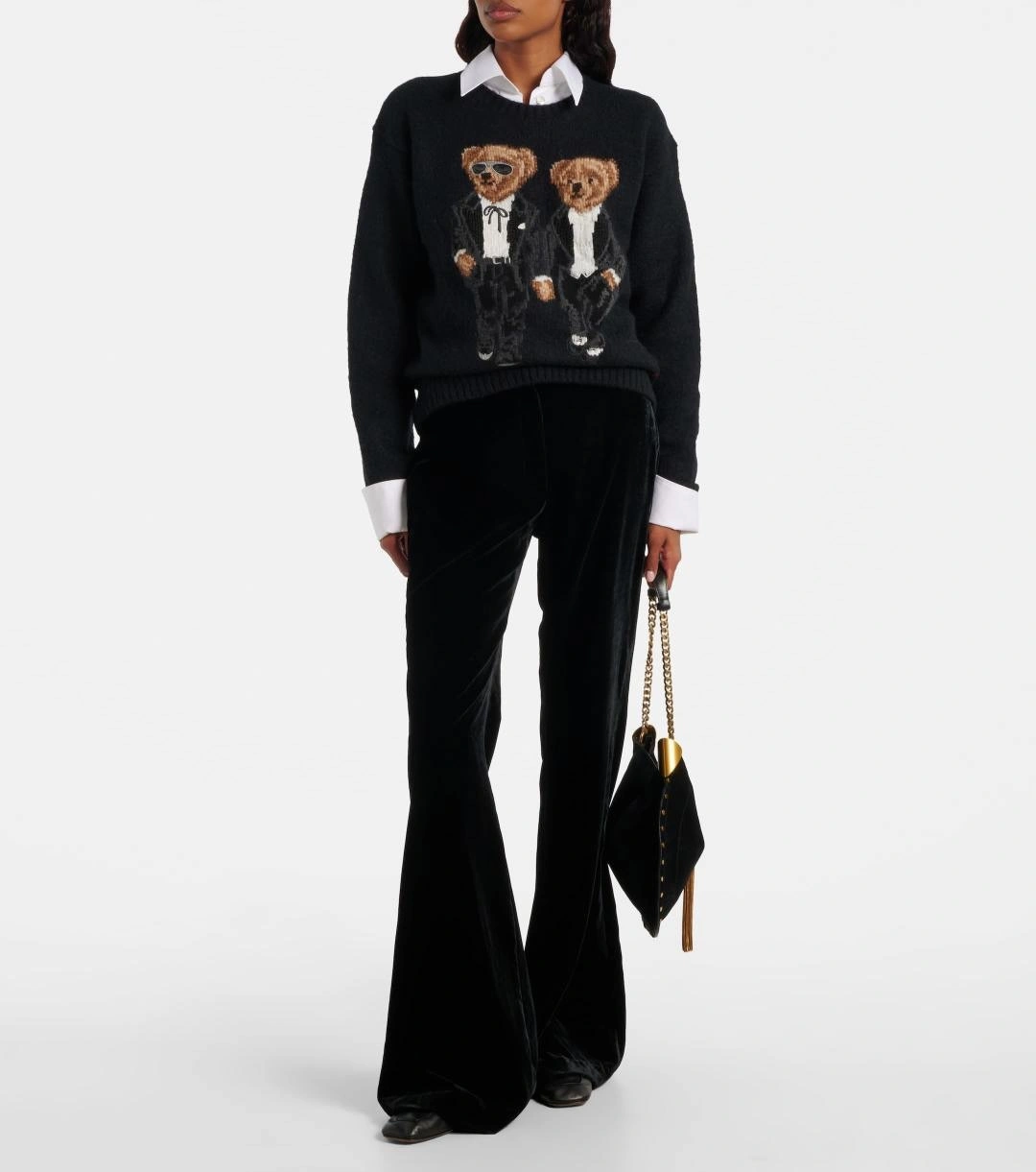 Gemini-- R18ph cashmere wool embroidery 2colour item:E-F140J0826-2H