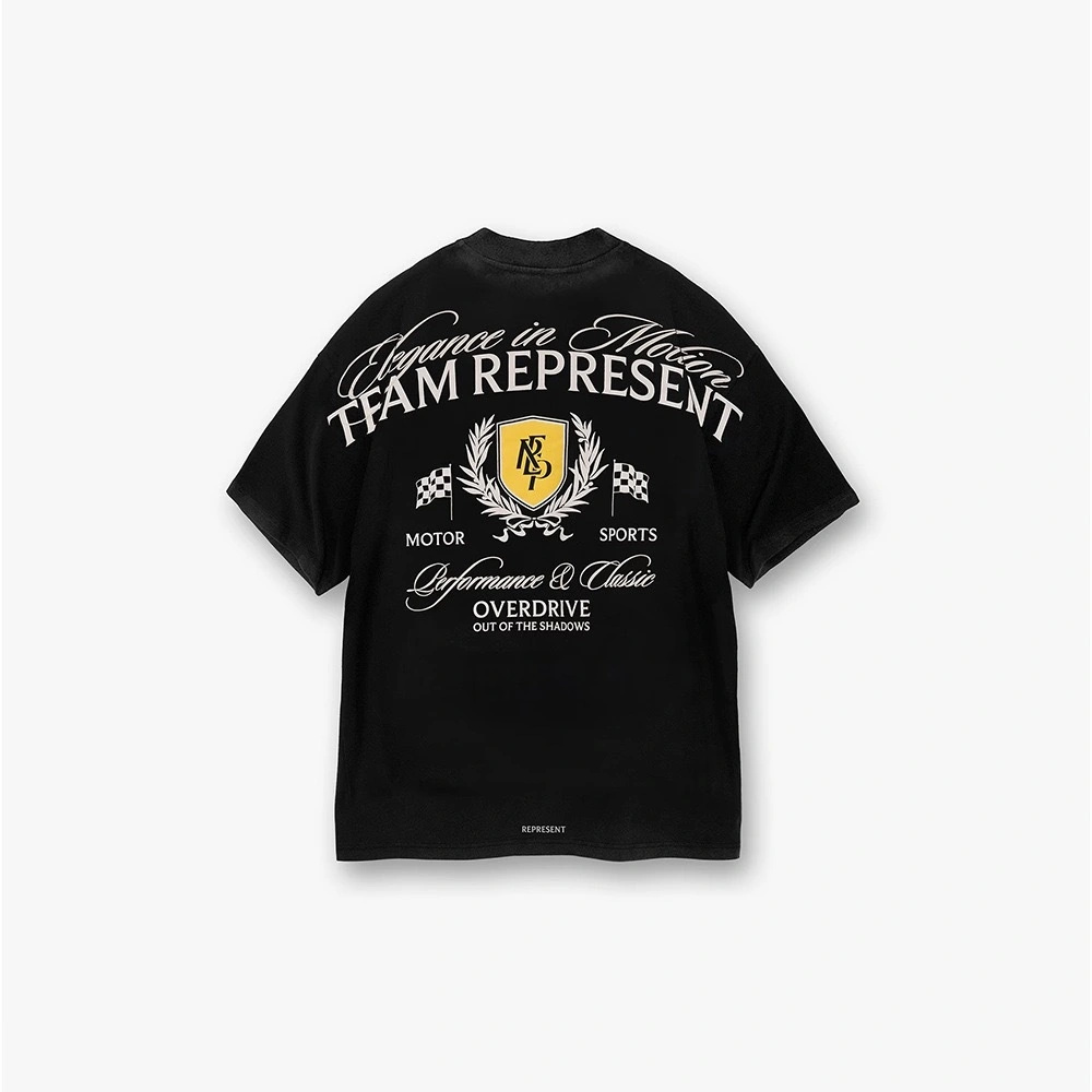 Gemini-- R5pr5s59t Crest T-Shirt NEW VINTAGE oversized 2colour item:E-F402E1514-2