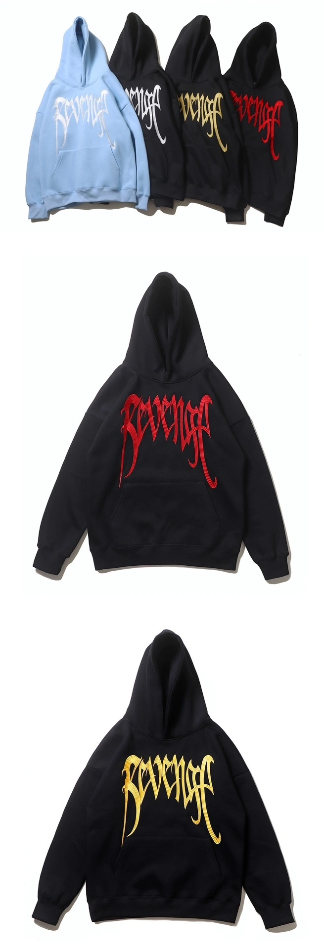 Gemini-- R5v5965 embroidery oversized 4Colour item:D-FL00G3198S-4