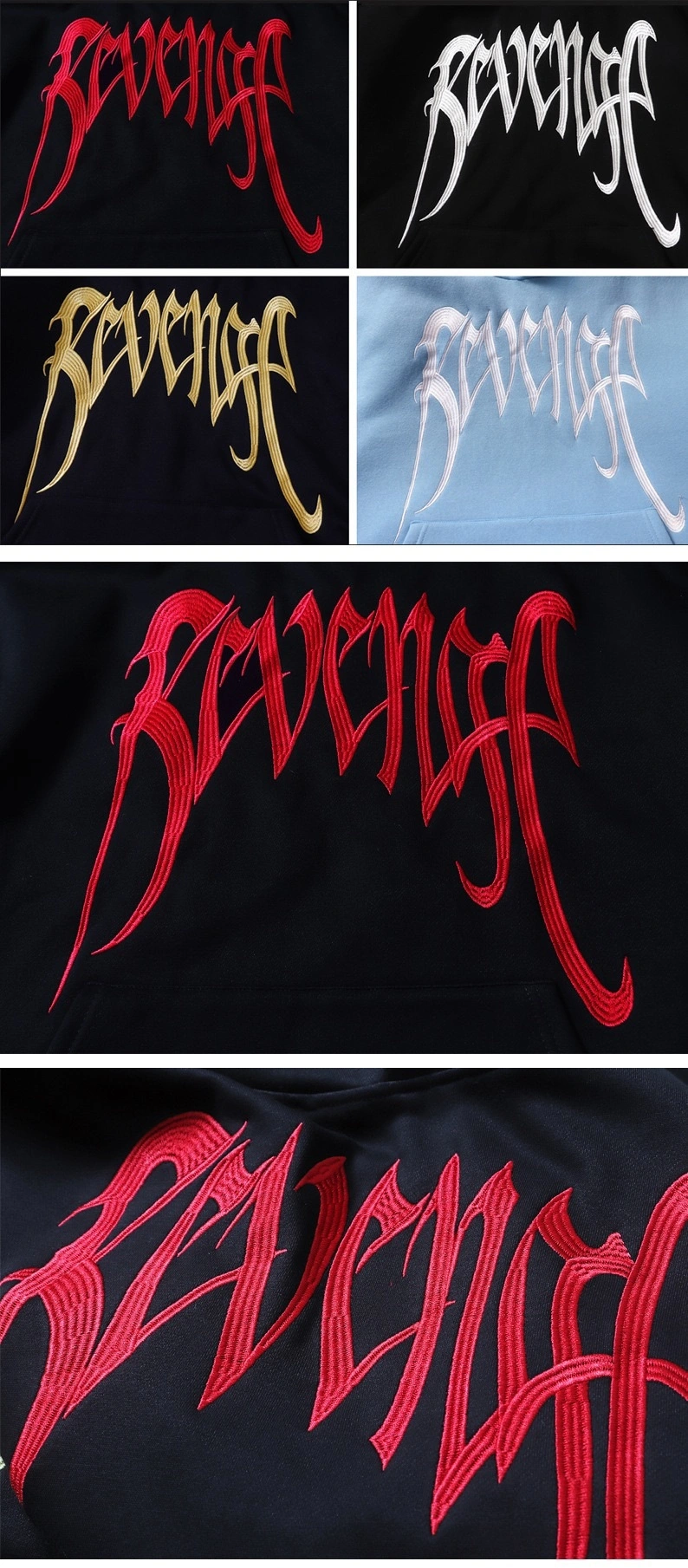 Gemini-- R5v5965 embroidery oversized 4Colour item:D-FL00G3198S-4
