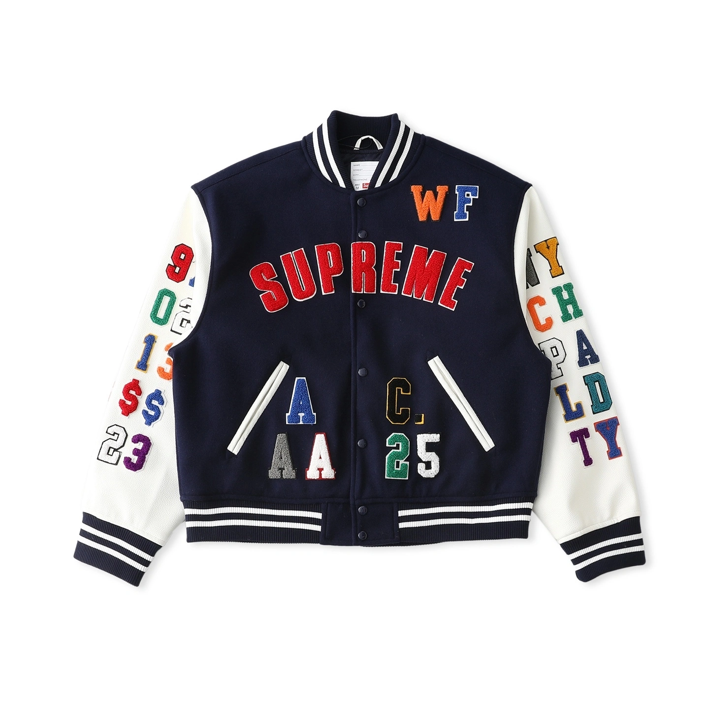Gemini-- S575 SS25 week3 Praises Varsity Jacke 2colour item:E-F110K2110-2F
