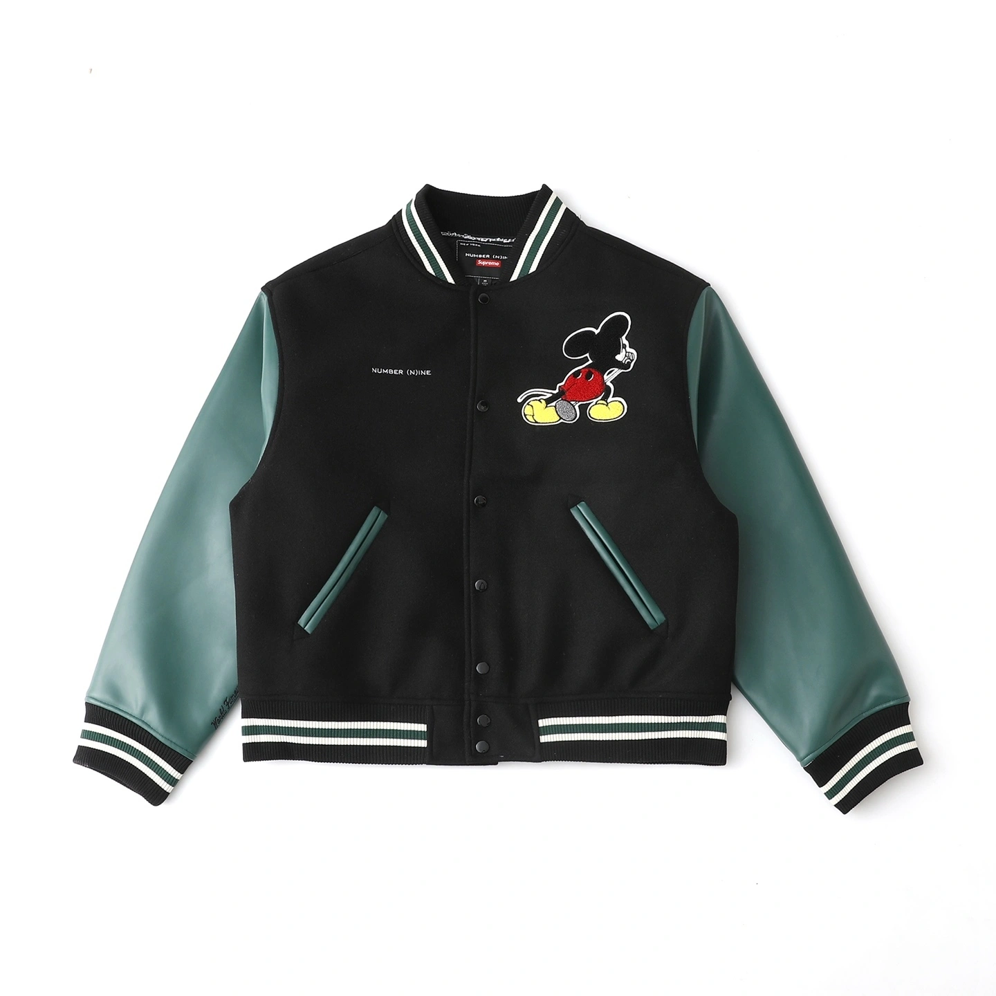 Gemini-- S575 Supreme x NUMBER FW25 Varsity Jacket 2colour item:E-F125L1115-2F