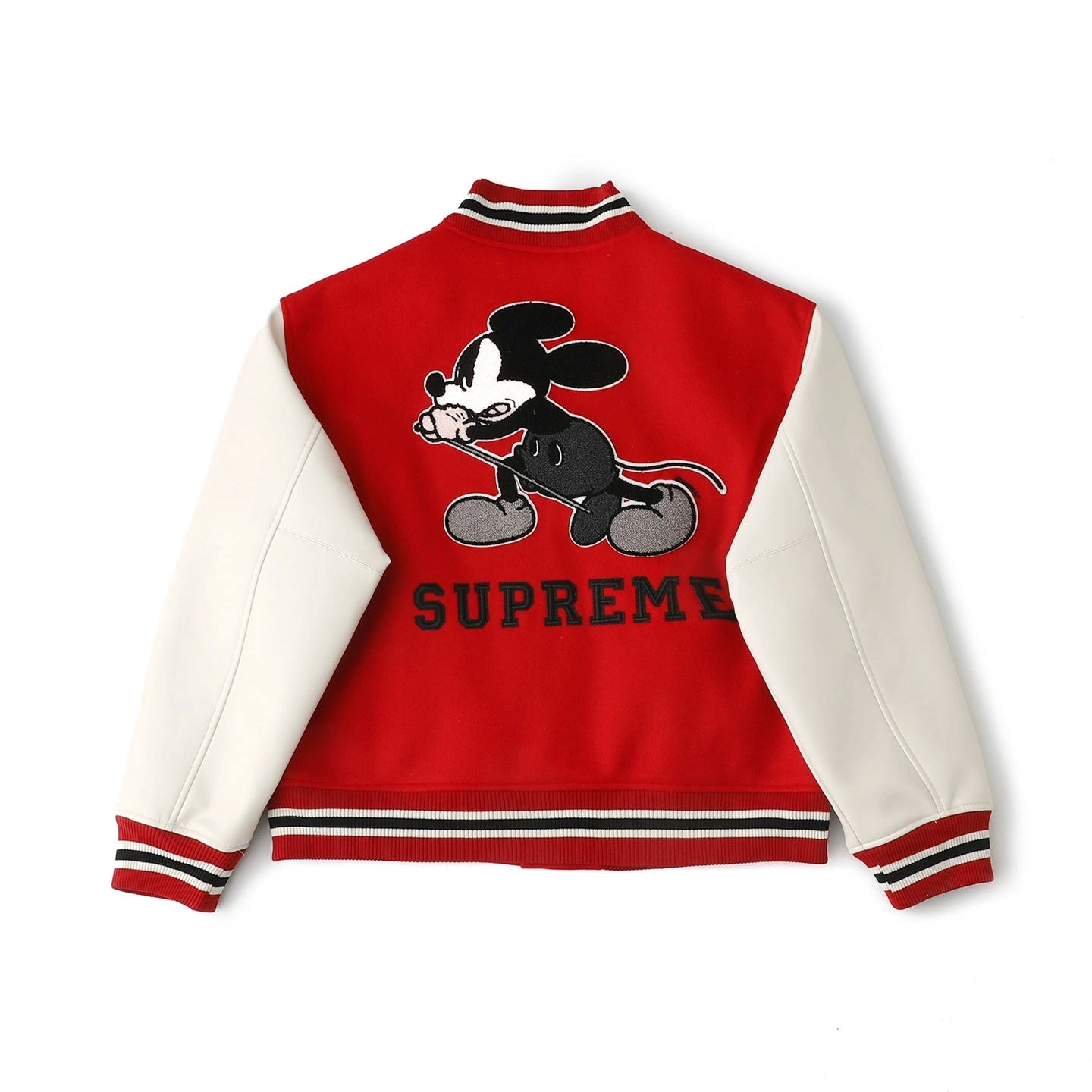 Gemini-- S575 Supreme x NUMBER FW25 Varsity Jacket 2colour item:E-F125L1115-2F