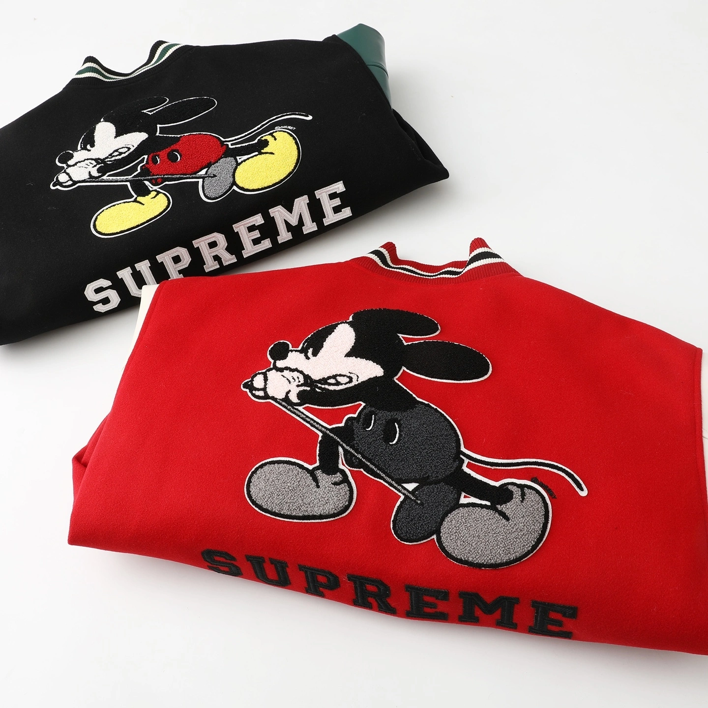 Gemini-- S575 Supreme x NUMBER FW25 Varsity Jacket 2colour item:E-F125L1115-2F