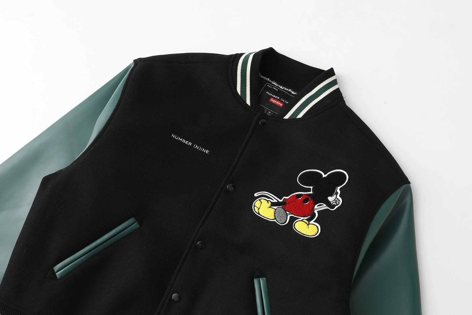 Gemini-- S575 Supreme x NUMBER FW25 Varsity Jacket 2colour item:E-F125L1115-2F