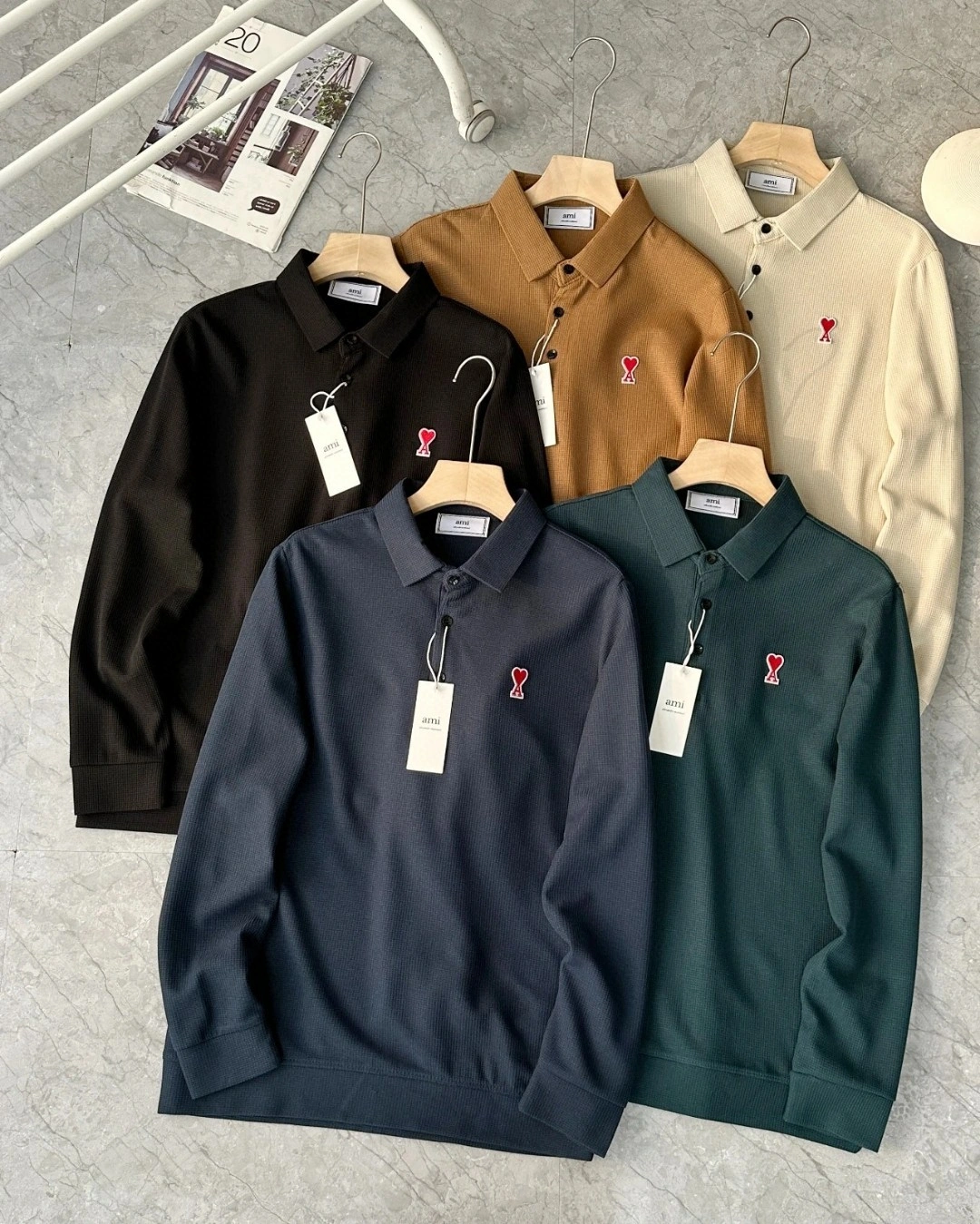 &Gemini- 17I POLO Cotton 5colour item:E-F110I1048-5