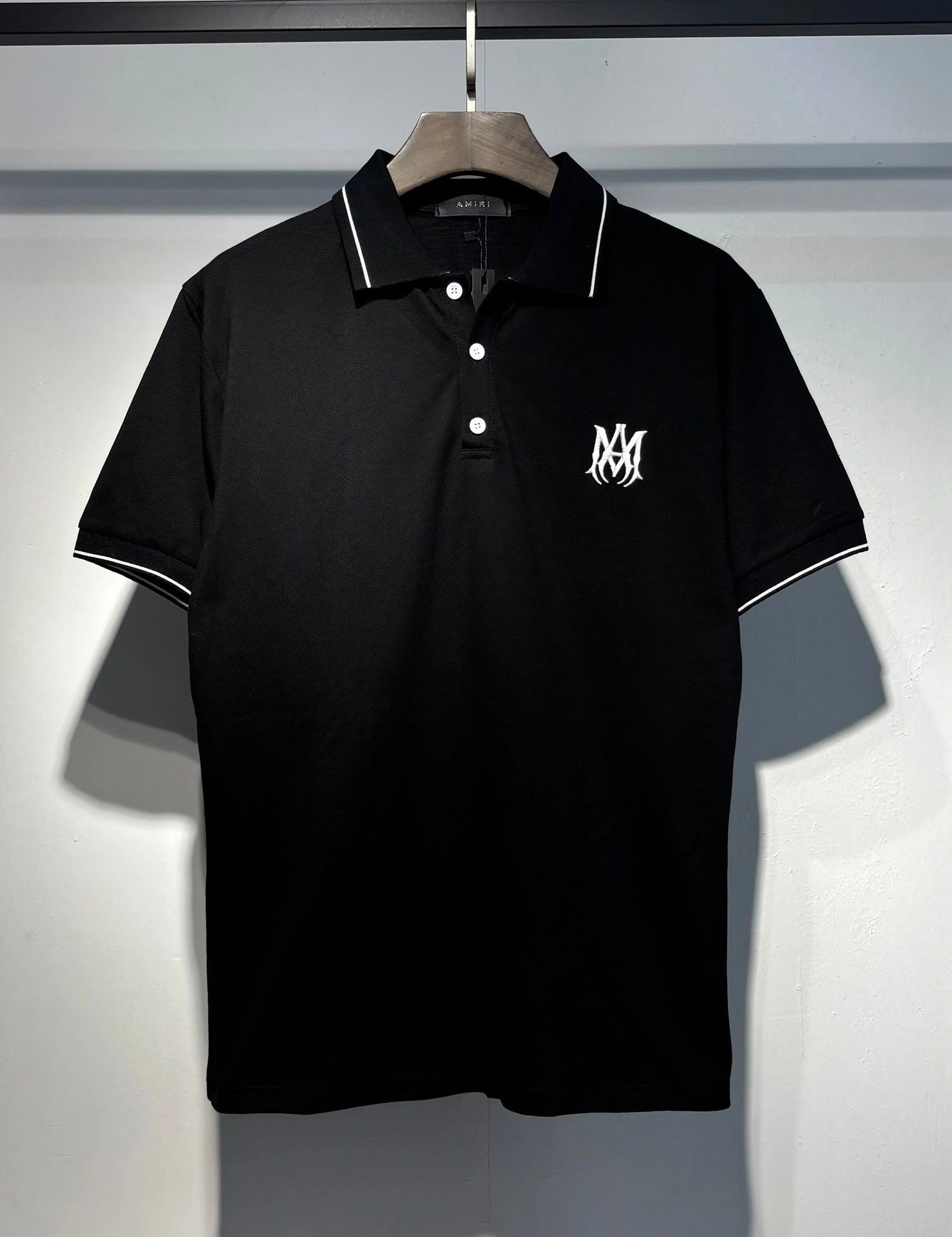 Gemini- 17iri embroidery polo 2Colour item:E-F000G1230-2