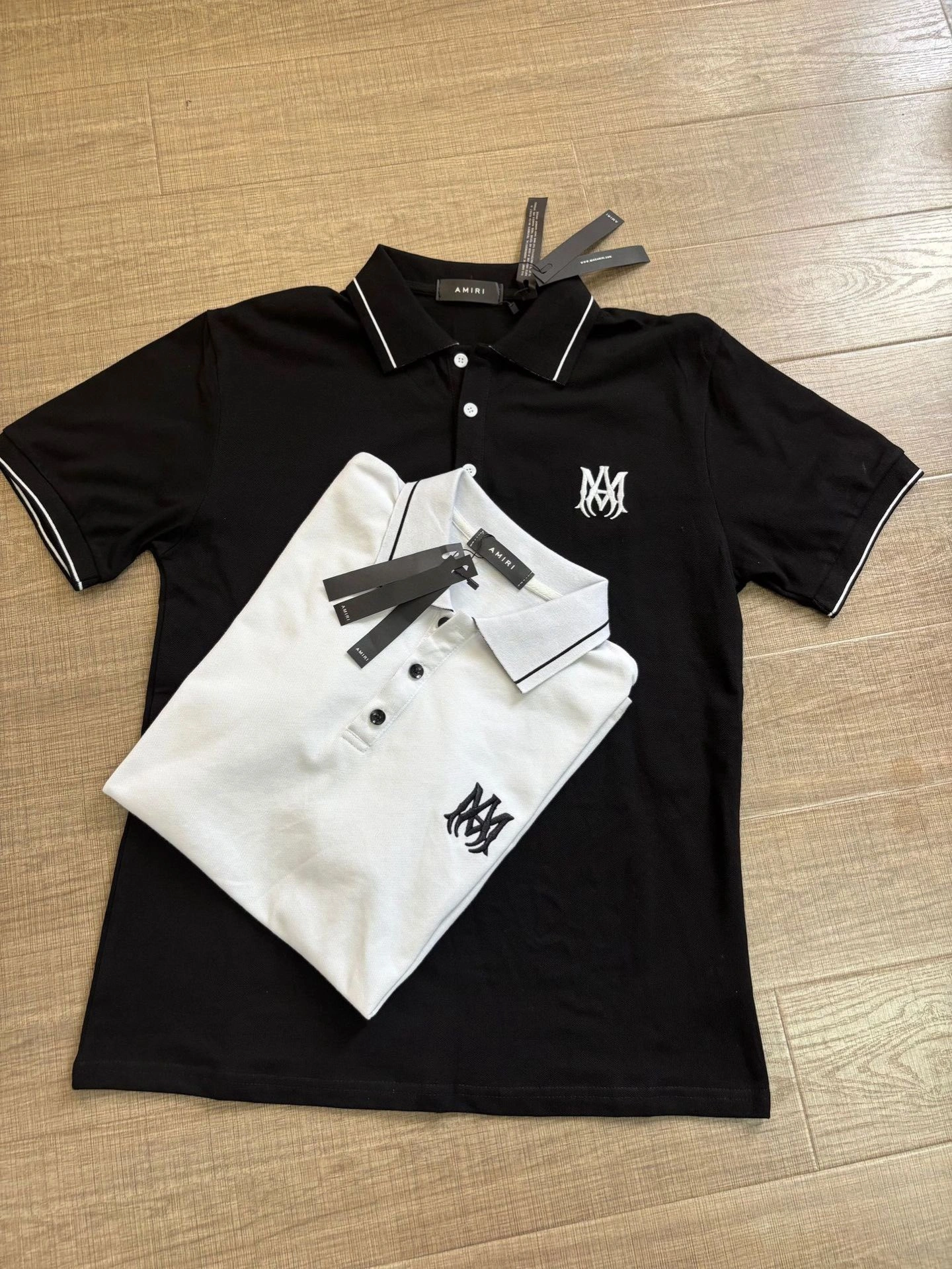 Gemini- 17iri embroidery polo 2Colour item:E-F000G1230-2
