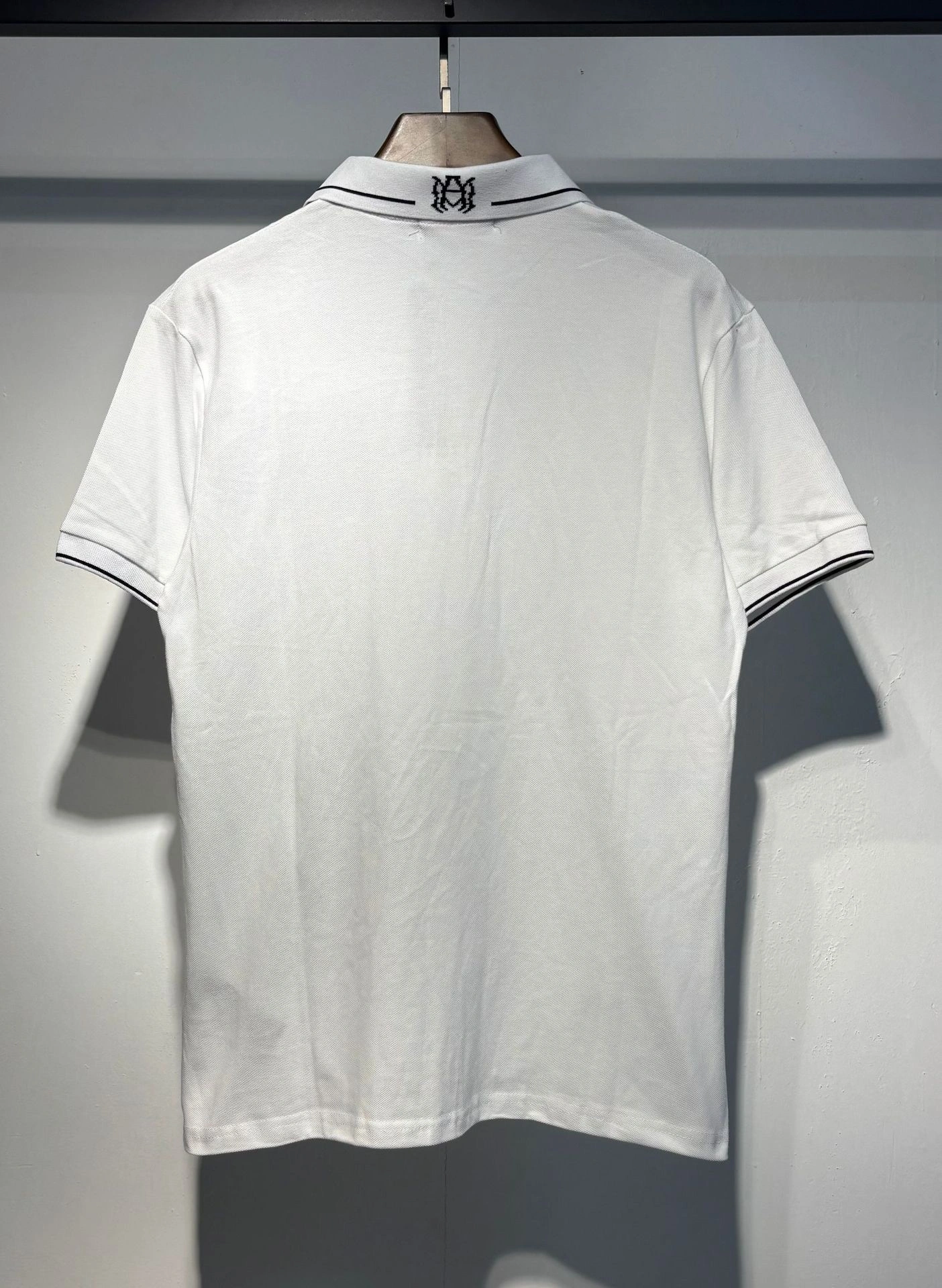 Gemini- 17iri embroidery polo 2Colour item:E-F000G1230-2