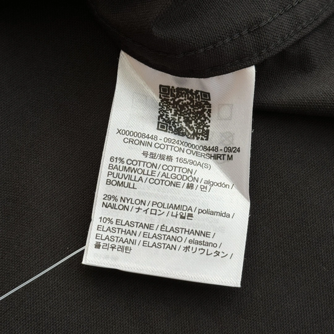 Gemini- 1r3t5ryx CRONIN COTTON OVERSHIRT Cotton nylon item:E-F524I1929