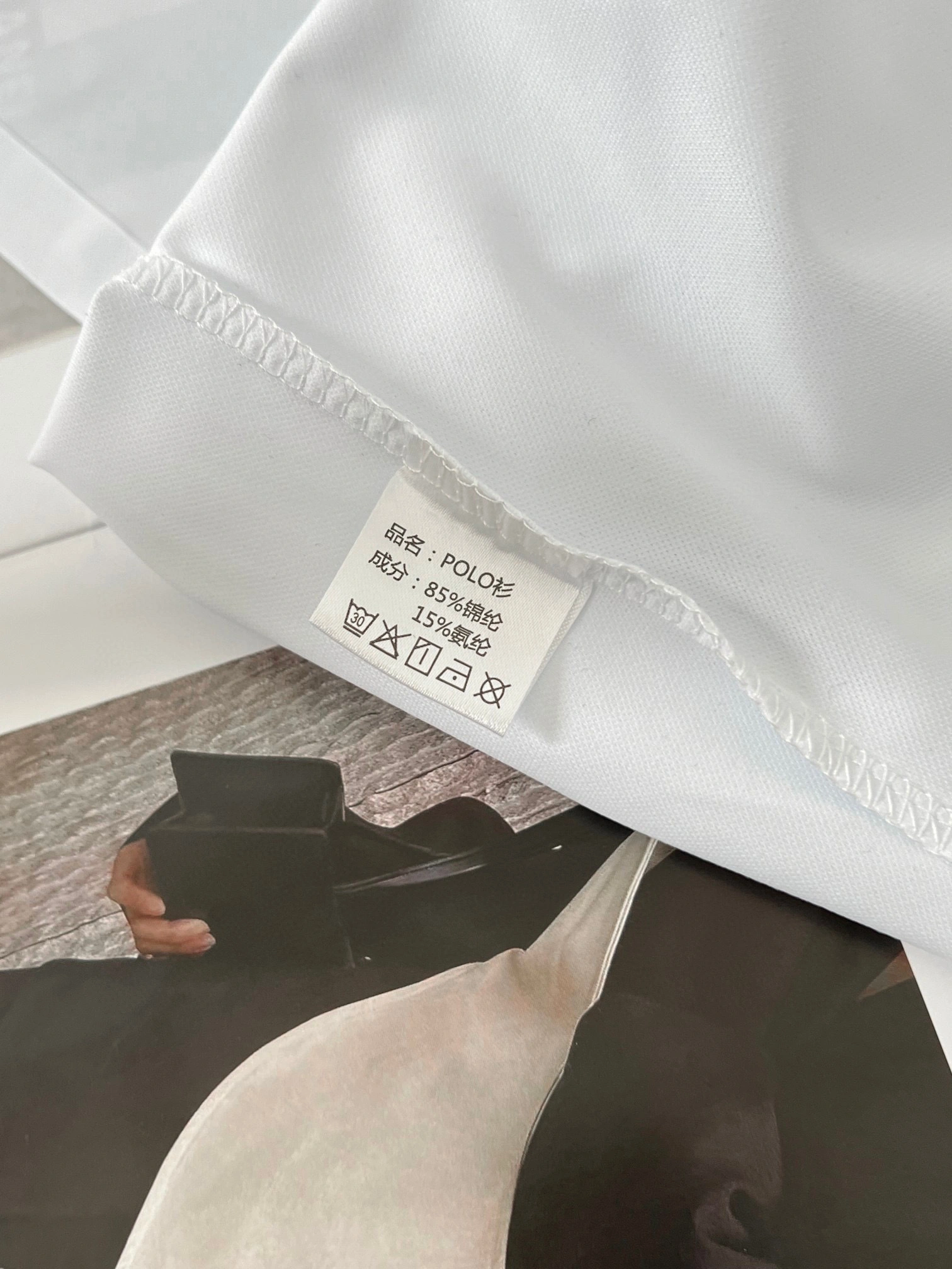 &Gemini- 1r3t5ryx Polo embroidery 2colour item:E-F324C2708-2