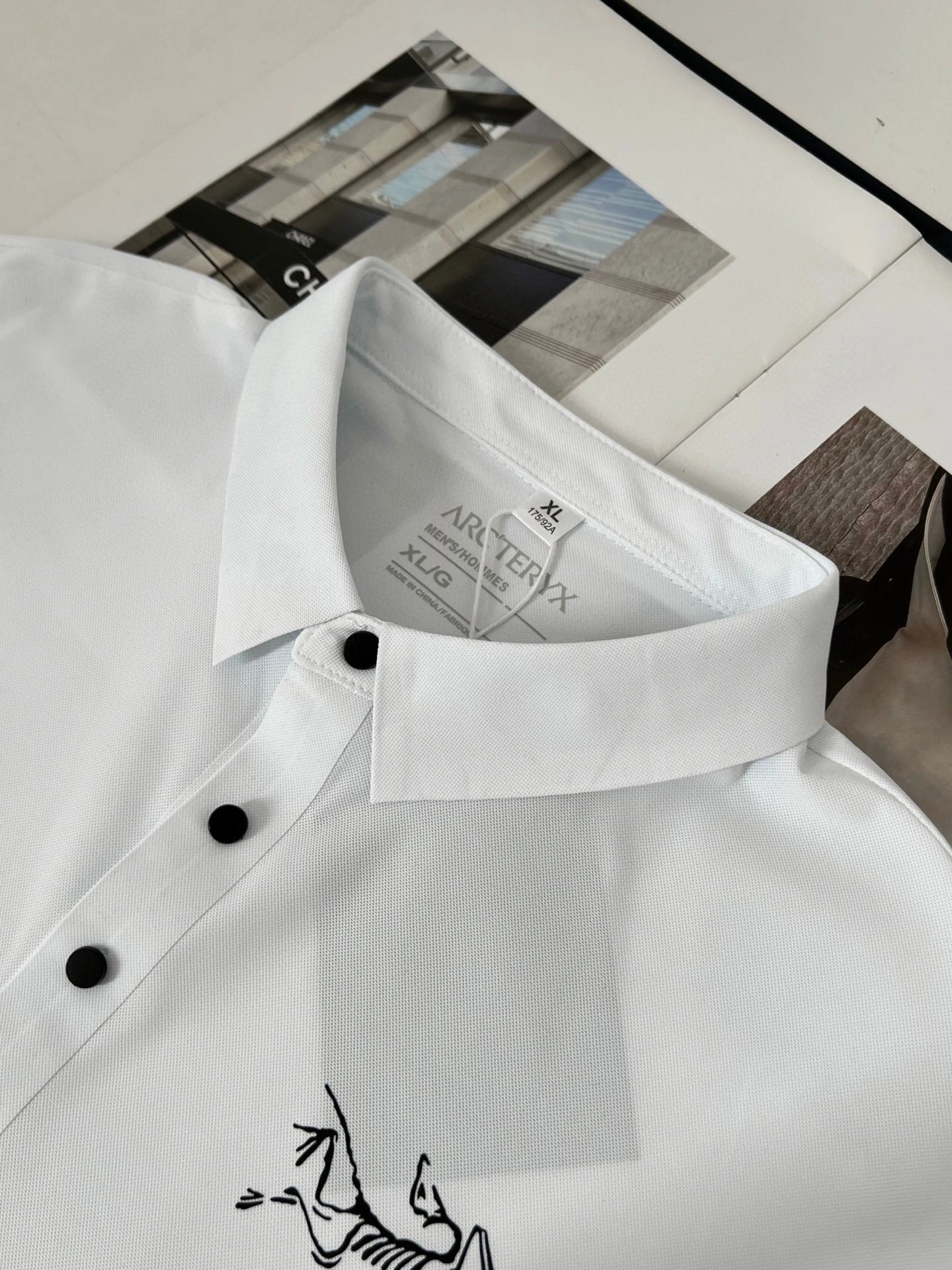 &Gemini- 1r3t5ryx Polo embroidery 2colour item:E-F324C2708-2
