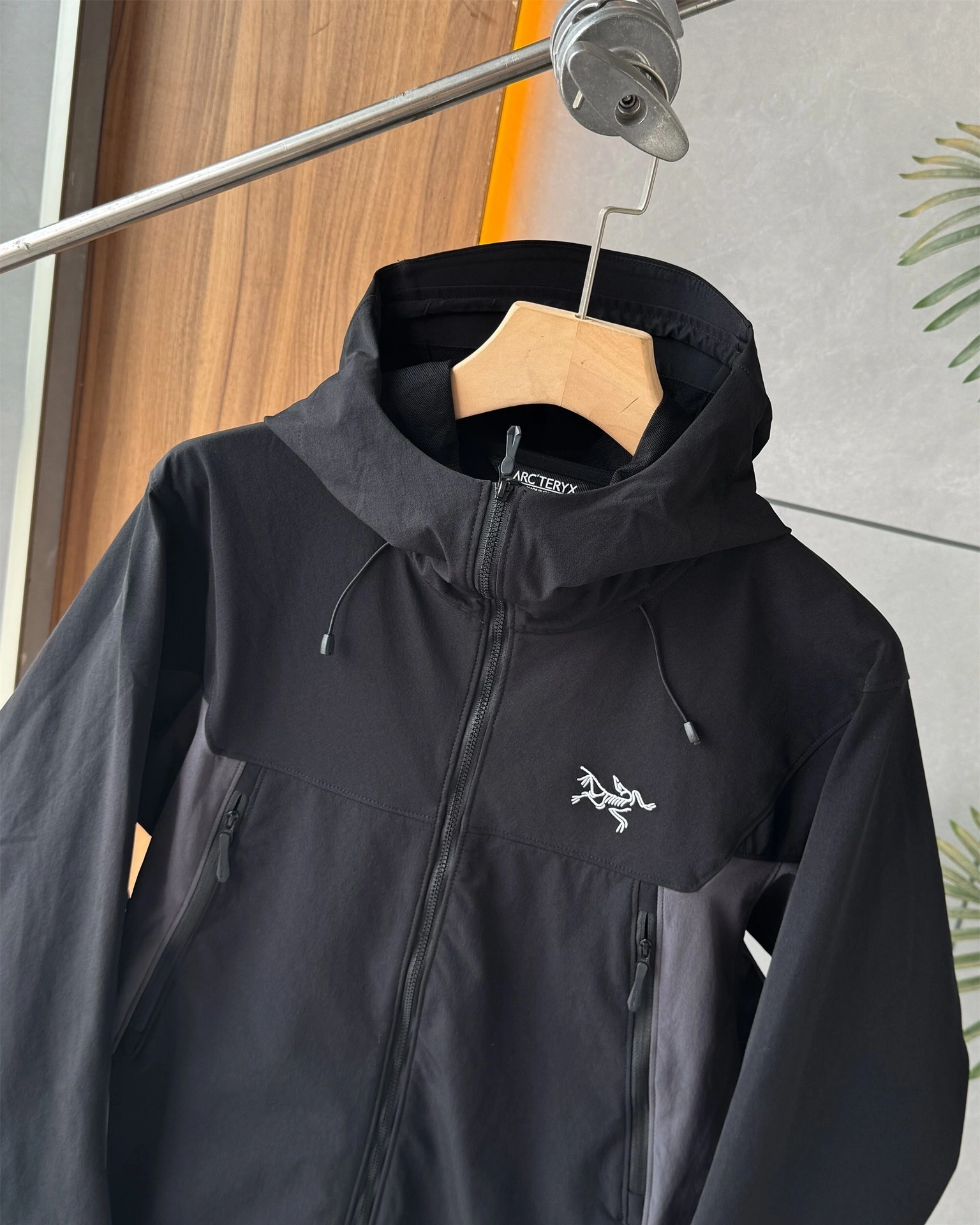 Gemini- 1r3t5ryx SERRATUS HOODY nylon 2colour item:E-F524I1930-2