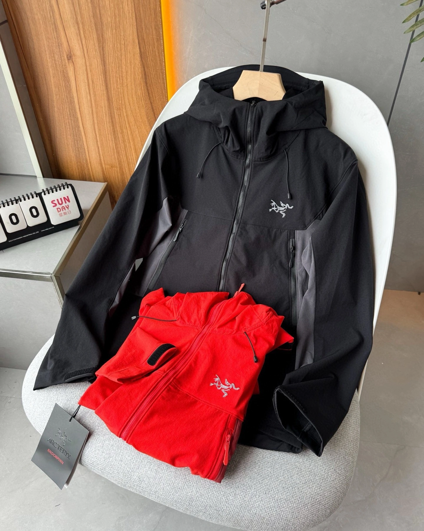 Gemini- 1r3t5ryx SERRATUS HOODY nylon 2colour item:E-F524I1930-2