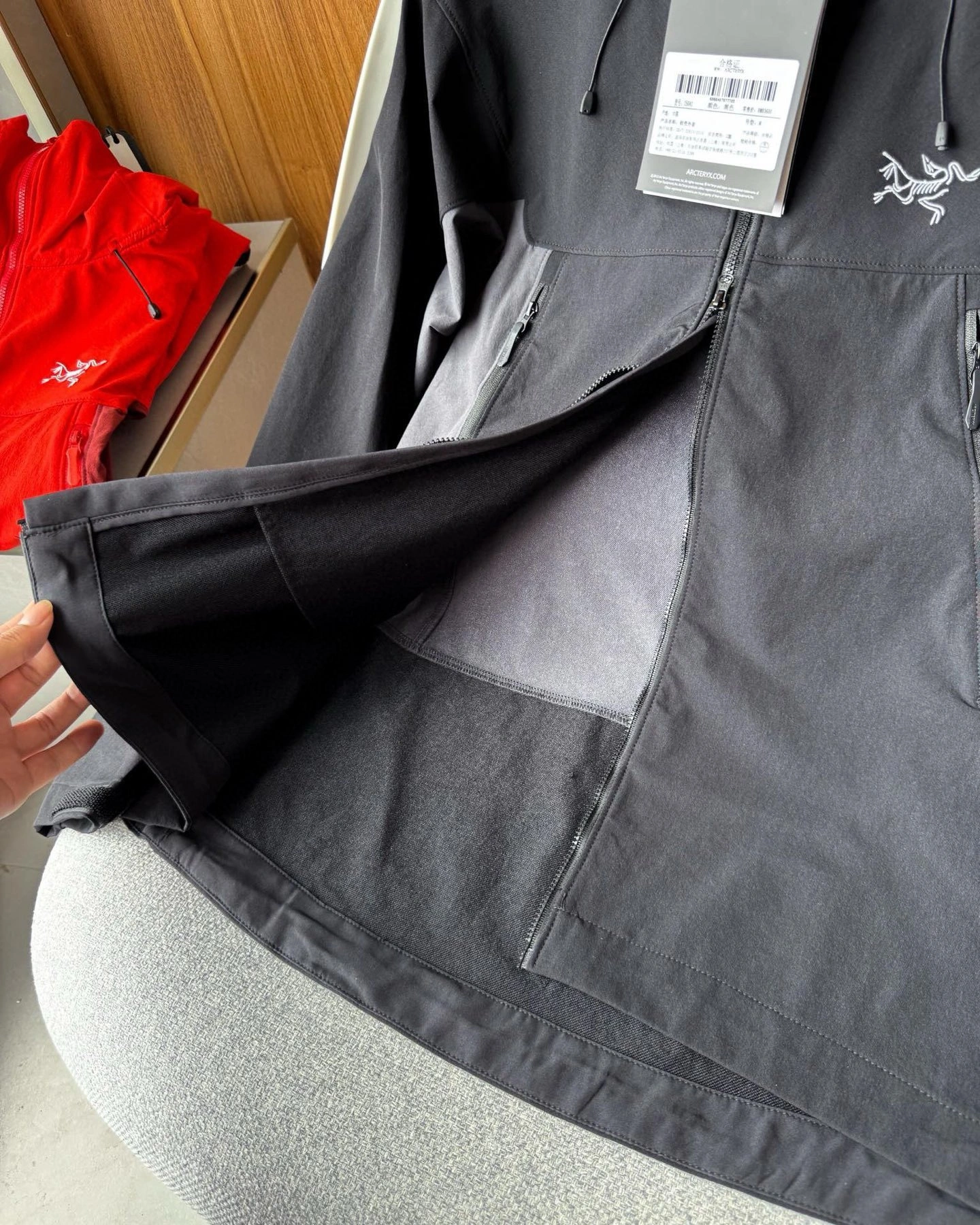 Gemini- 1r3t5ryx SERRATUS HOODY nylon 2colour item:E-F524I1930-2